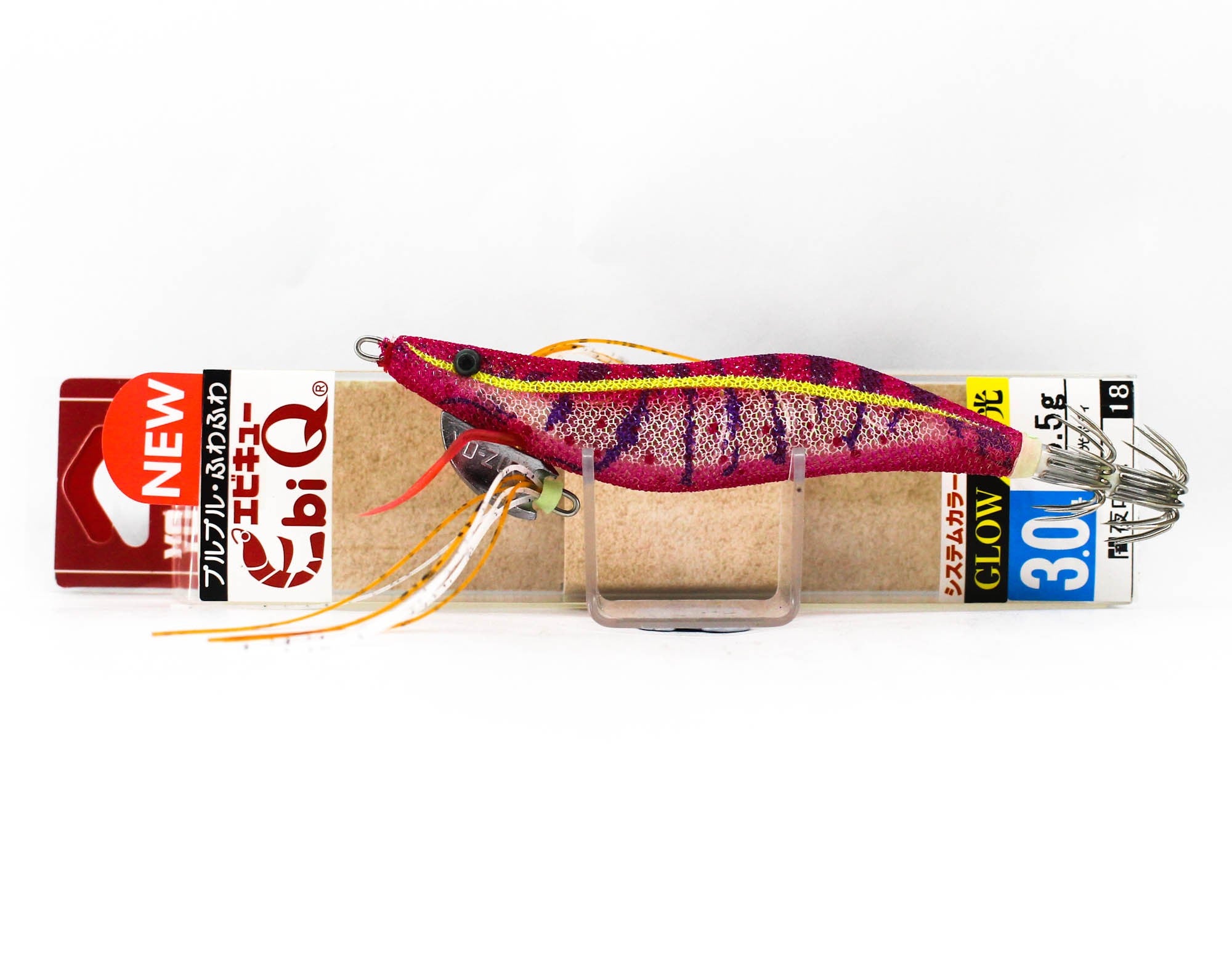 Yo Zuri Ebi-Q Squid Jig Sinking Lure Size 3.0 A1805-LYYR (6571)