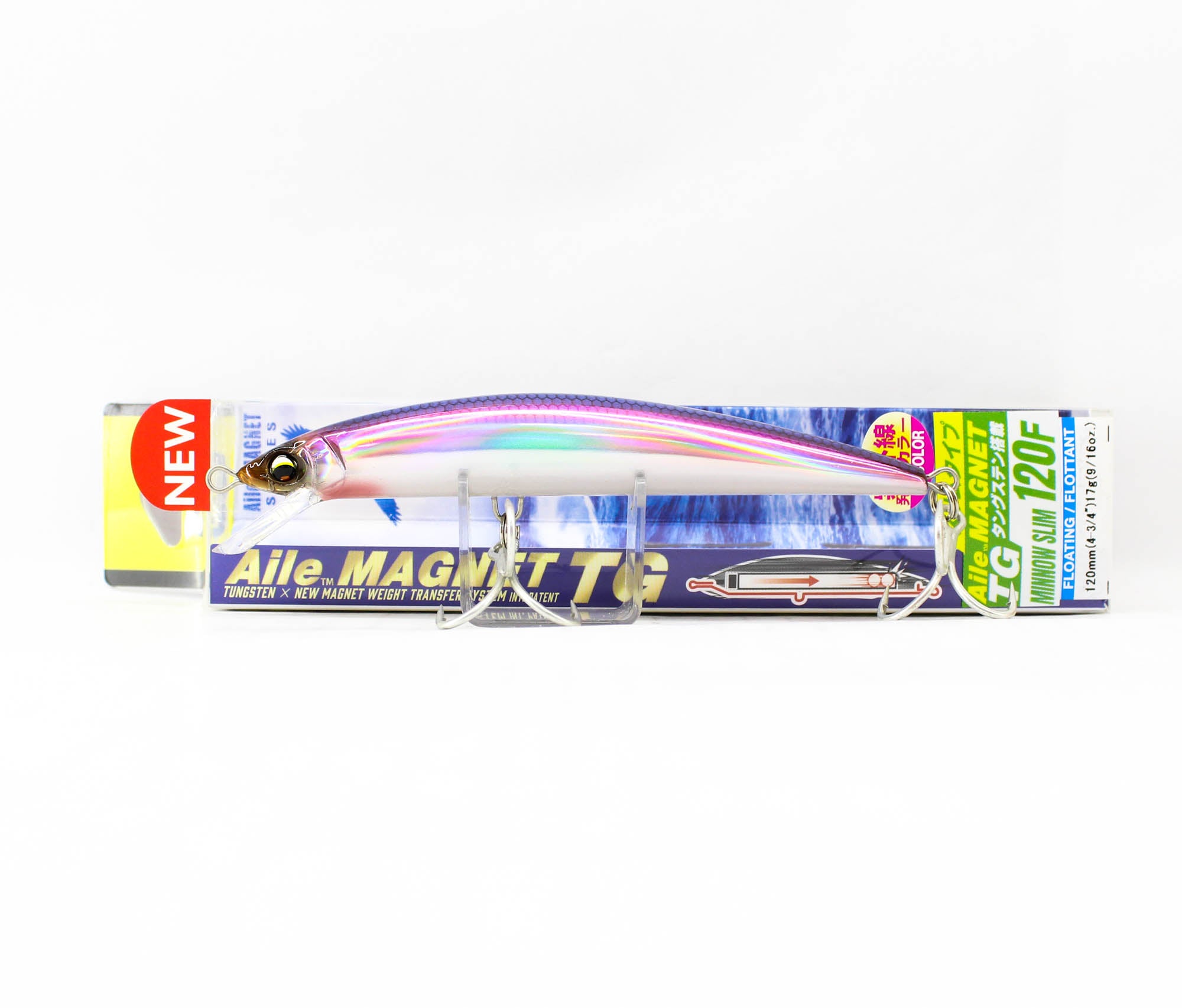 Yo Zuri Duel Alie Magnet TG Minnow 120F Floating Lure F1257-HKVK (7660)