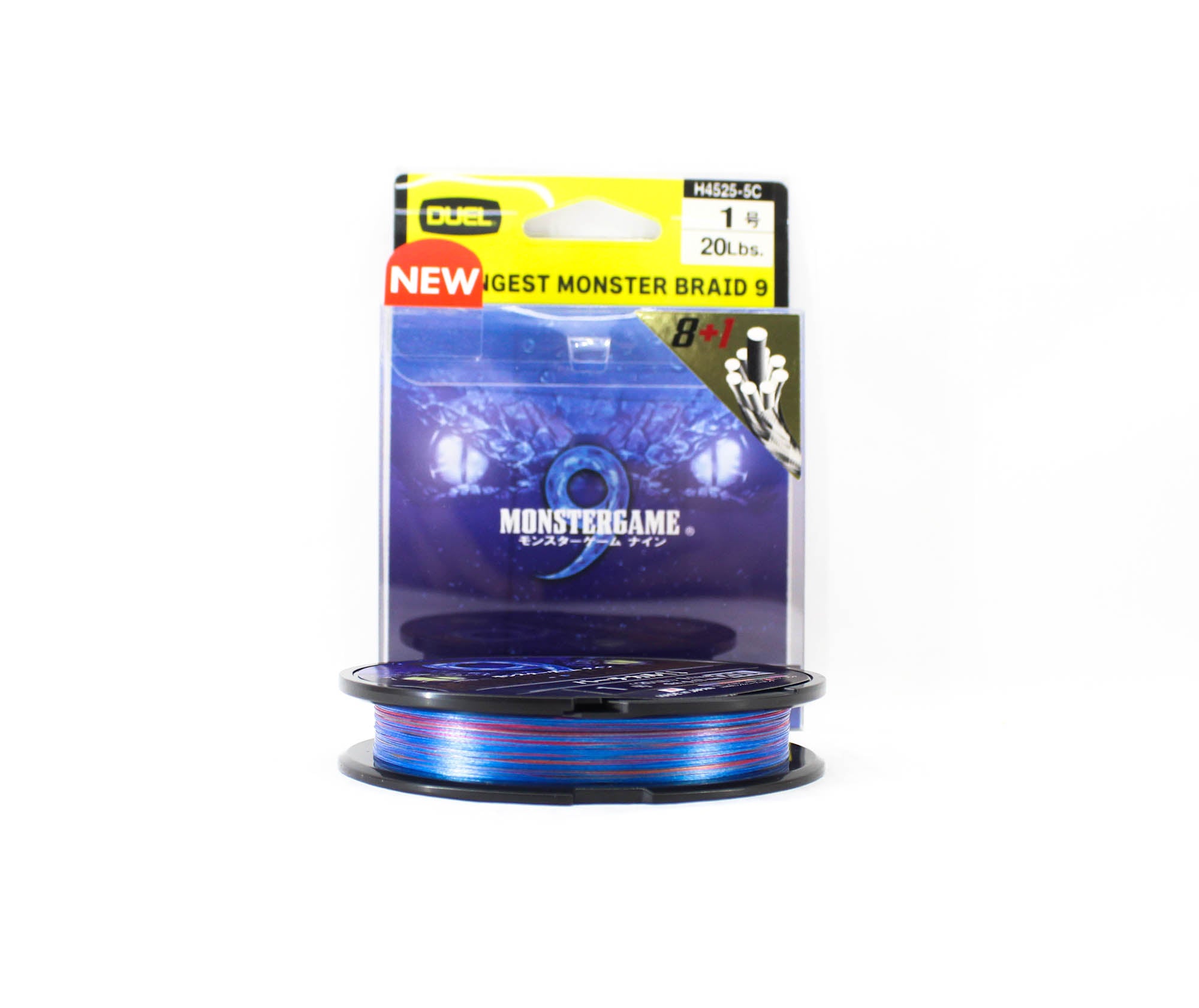 Yo Zuri Duel P.E Line Monster Game X9 Jigging Multi 200m P.E 1 (0387)
