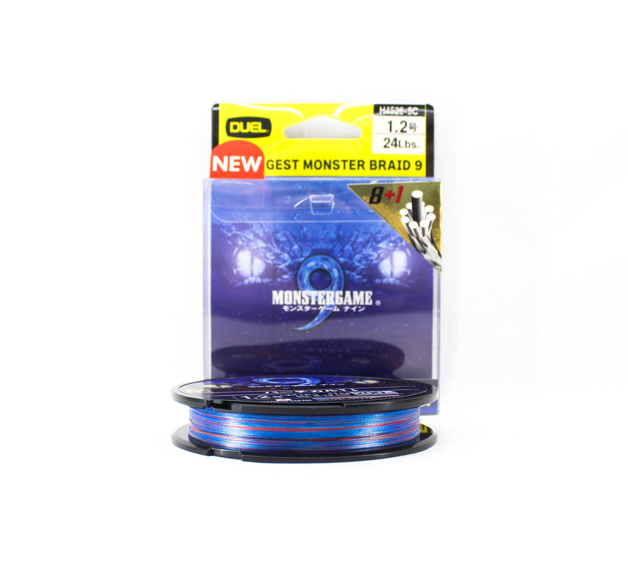 Yo Zuri Duel P.E Line Monster Game X9 Jigging Multi 200m P.E 1.2 (0394)