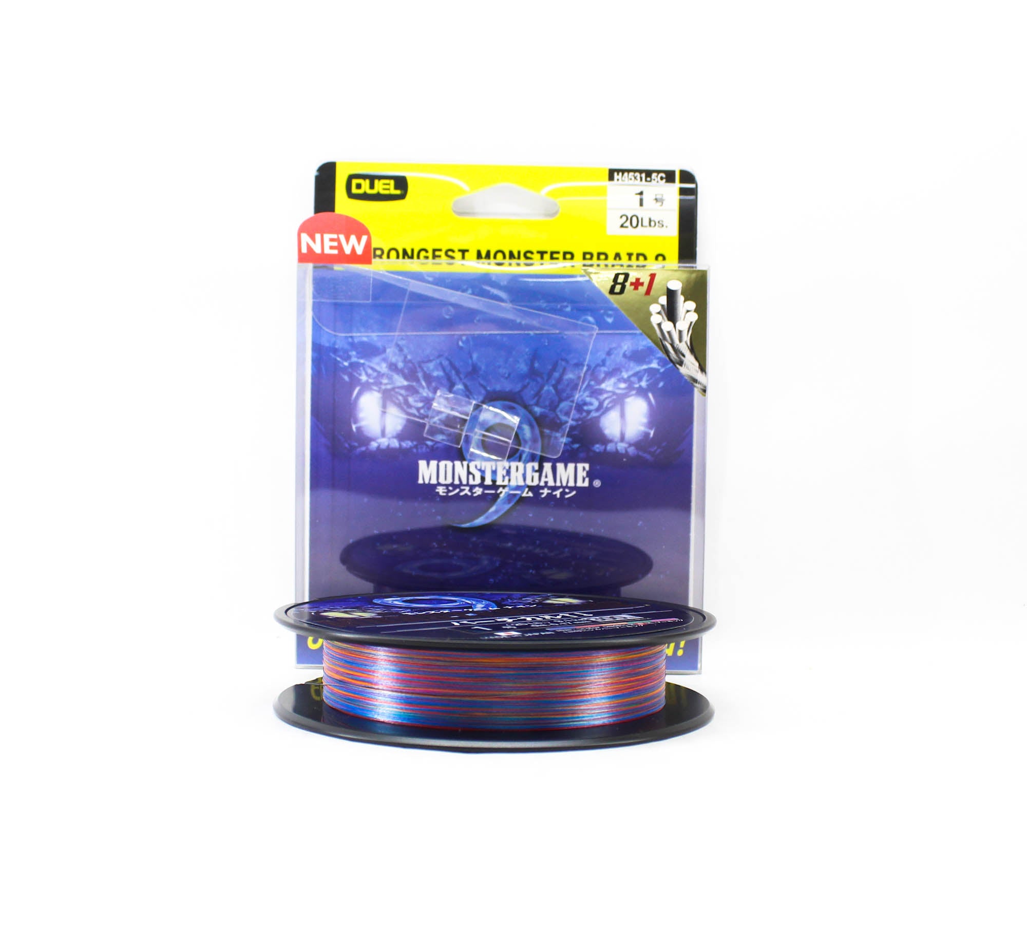 Yo Zuri Duel P.E Line Monster Game X9 Jigging Multi 300m P.E 1 (0448)