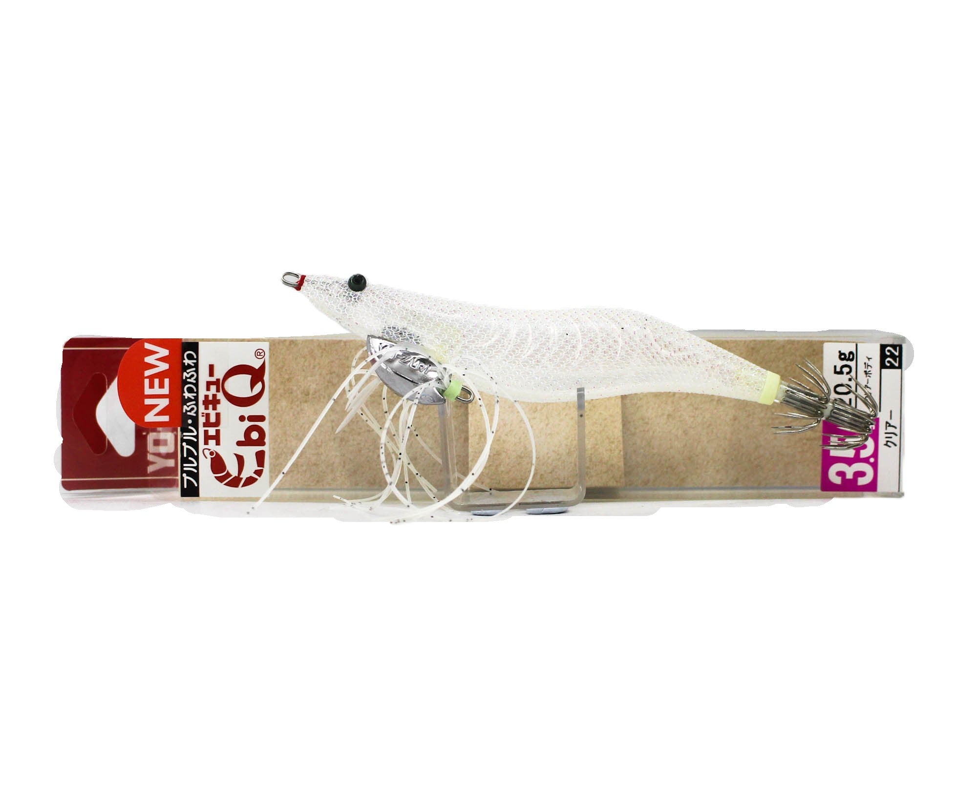 Yo Zuri Ebi-Q Squid Jig Sinking Lure Size 3.5 A1806-TM (6838)