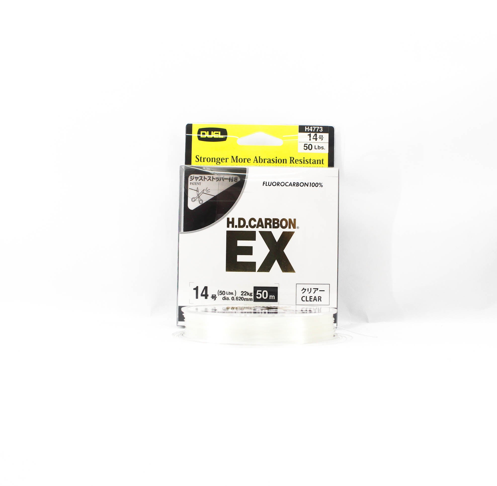 Yo Zuri Duel H.D carbon Line EX Fluorocarbon 50m 50lb H4773 (7712)