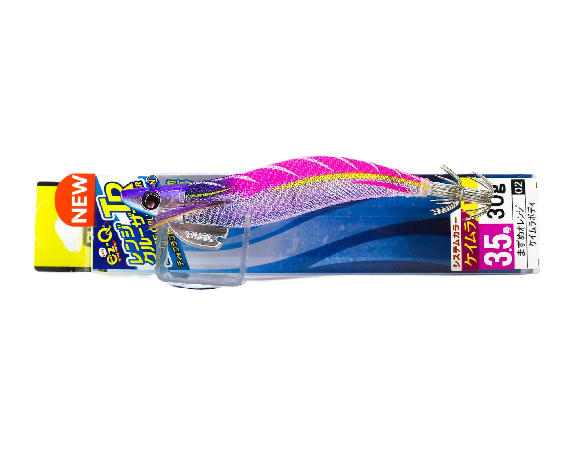 Yo Zuri Duel EZ-Q Range Cruiser TR Squid Jig 3.5 30 grams A1881-KVVP (9501)
