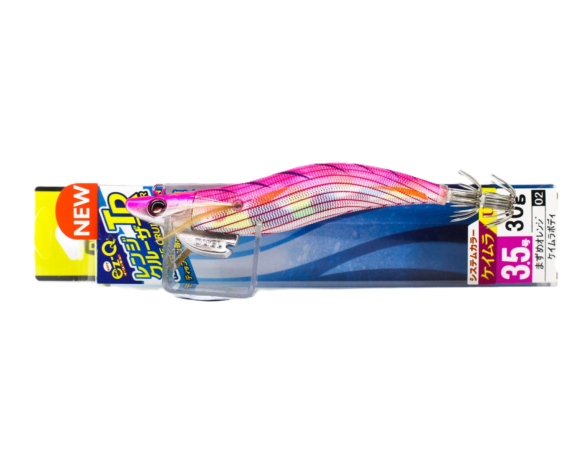 Yo Zuri Duel EZ-Q Range Cruiser TR Squid Jig 3.5 30 grams A1881-MPK (9570)