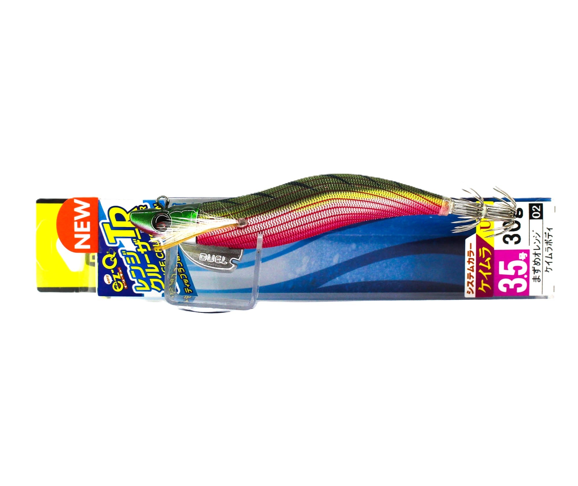 Yo Zuri Duel EZ-Q Range Cruiser TR Squid Jig 3.5 30 grams A1881-RDM (9587)