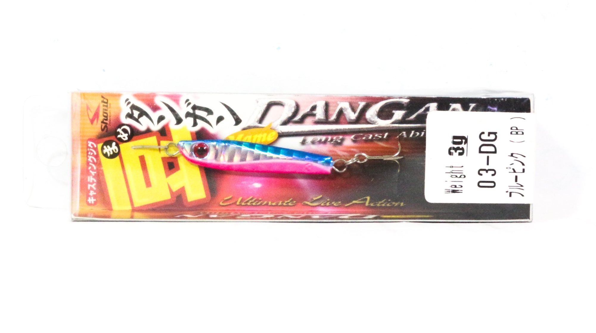 Shout 03-DG Metal Jig Dangan Mame 3 grams BP (2498)