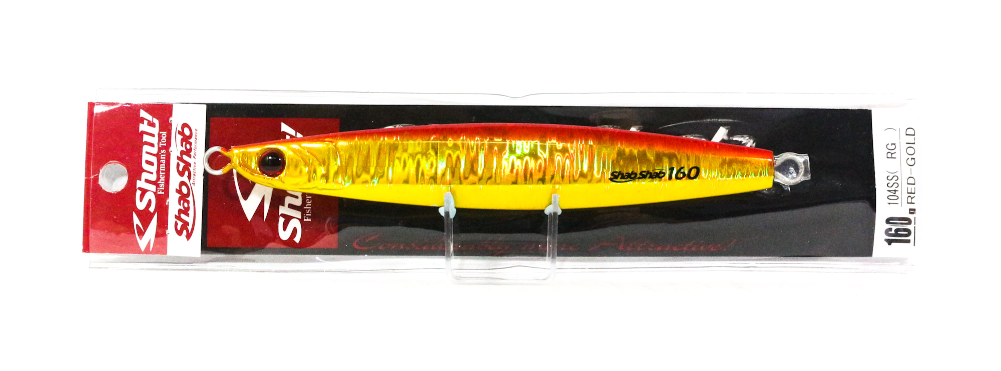 Shout 104-SS Metal Jig Shab Shab 160 grams RG (3358)
