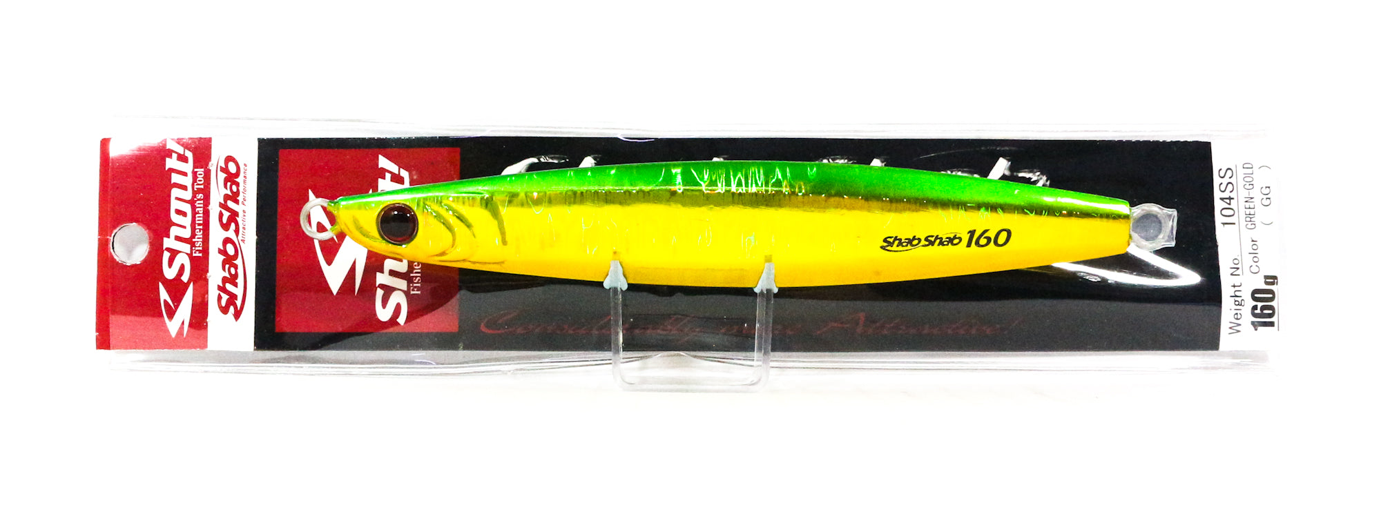 Shout 104-SS Metal Jig Shab Shab 160 grams GG (3365)