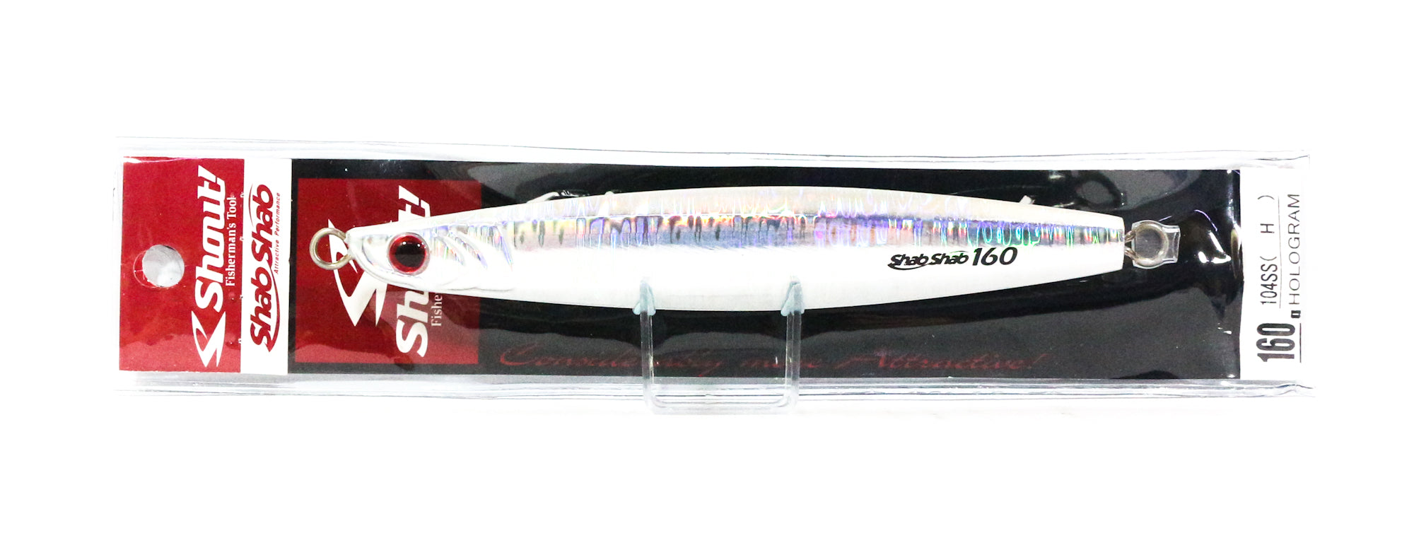 Shout 104-SS Metal Jig Shab Shab 160 grams H (3372)
