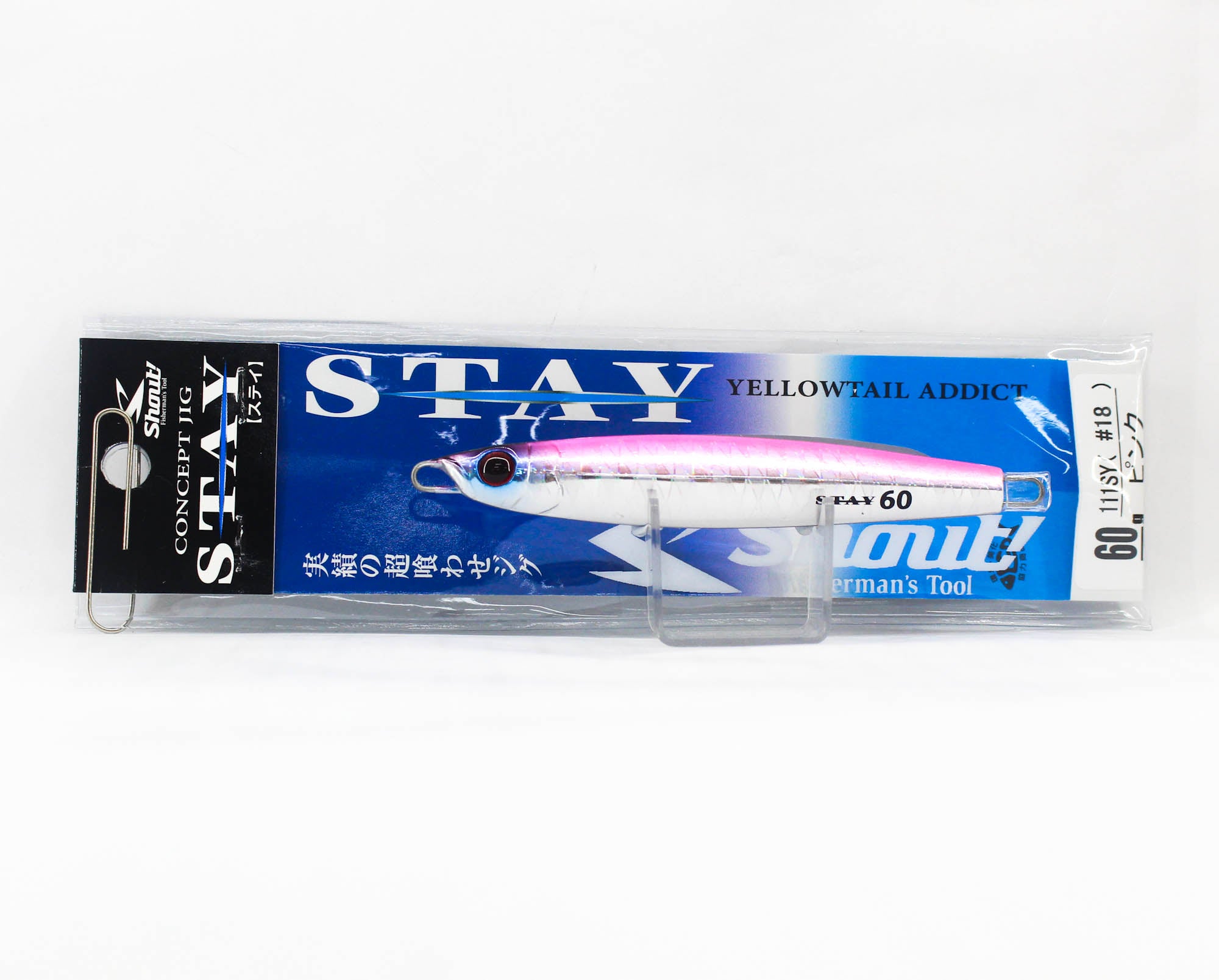 Shout 111-SY Metal Jig Stay 60 grams #18 (6502)