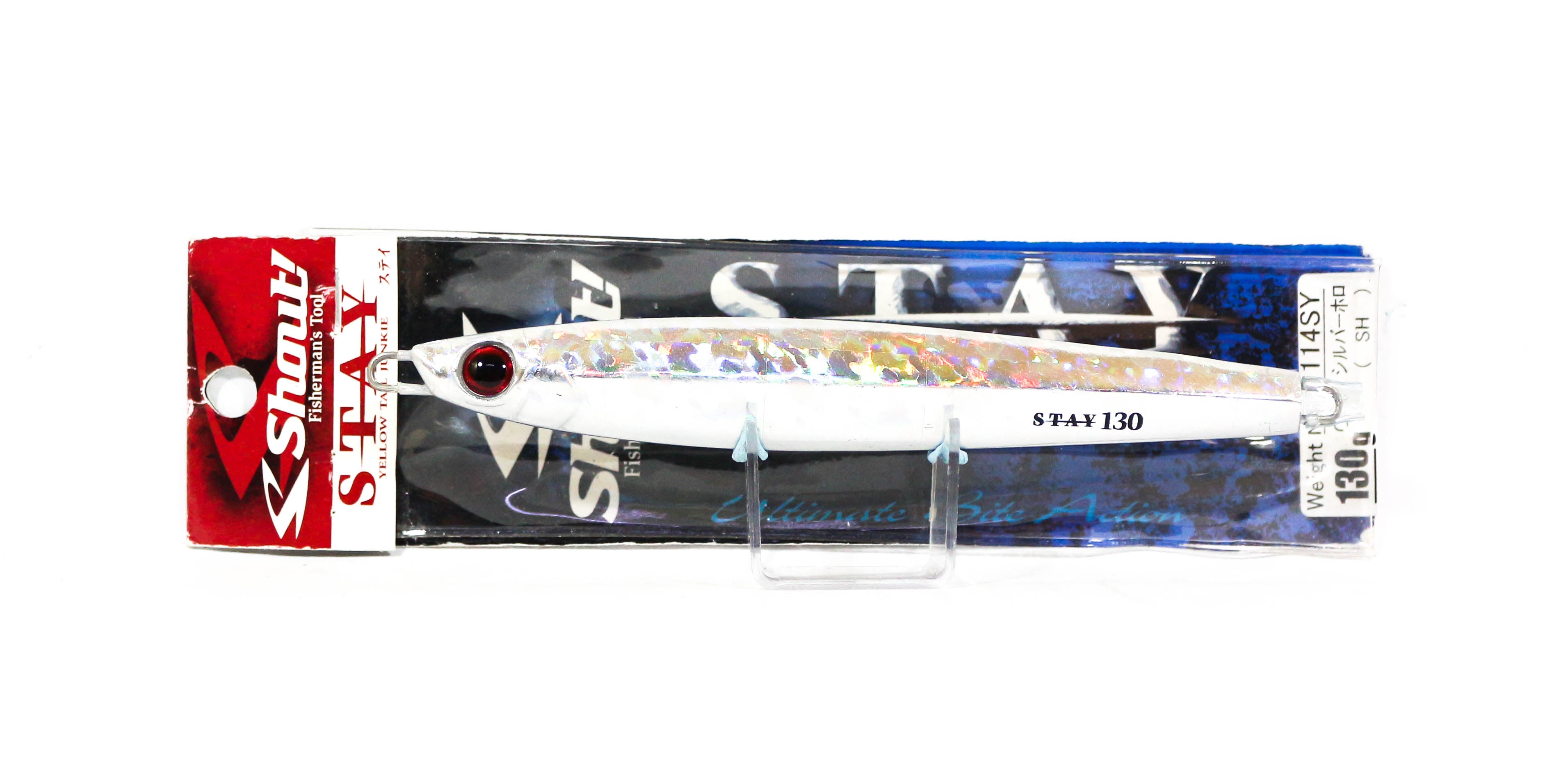 Shout 114-SY Metal Jig Stay 130 grams SH (6885)