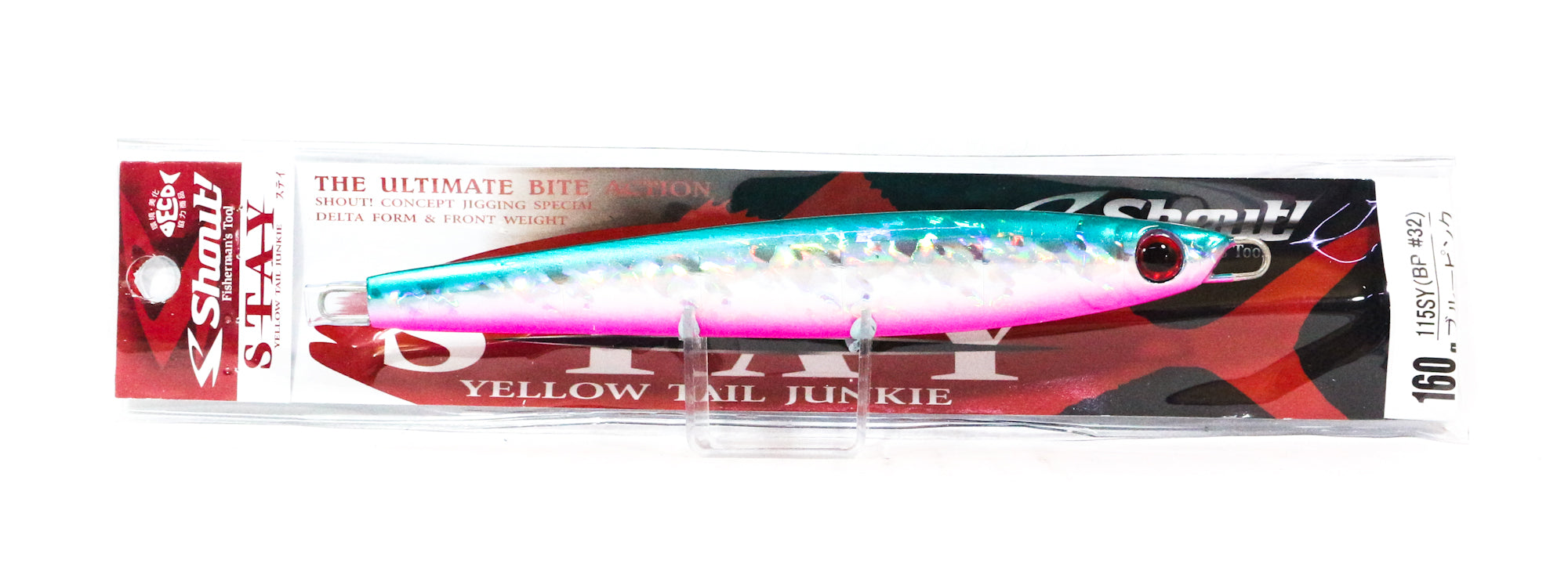 Shout 115-SY Metal Jig Stay 160 grams BP (6922)