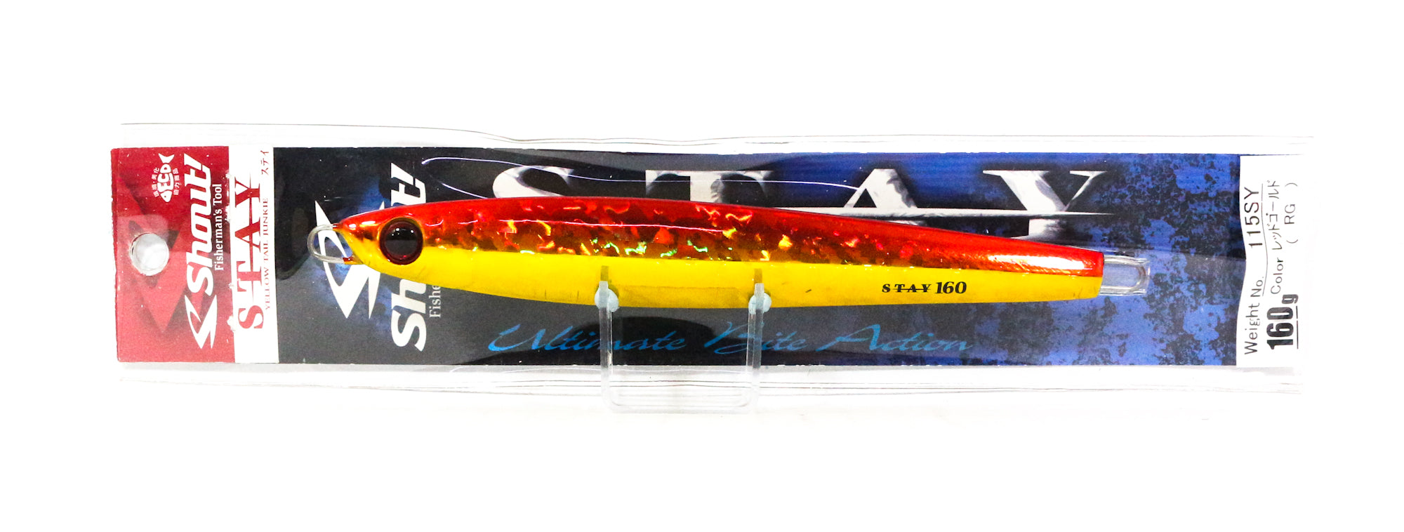 Shout 115-SY Metal Jig Stay 160 grams RG (6960)