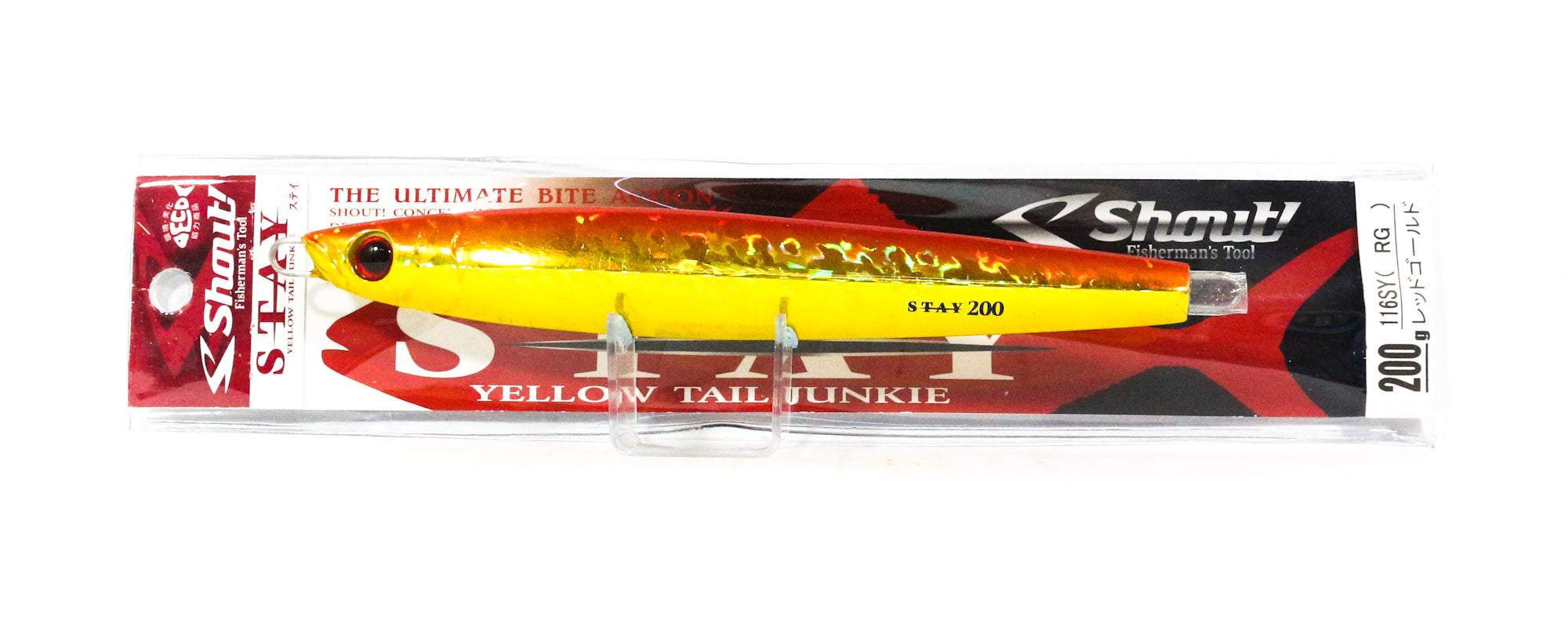 Shout 116-SY Metal Jig Stay 200 grams RG (7066)