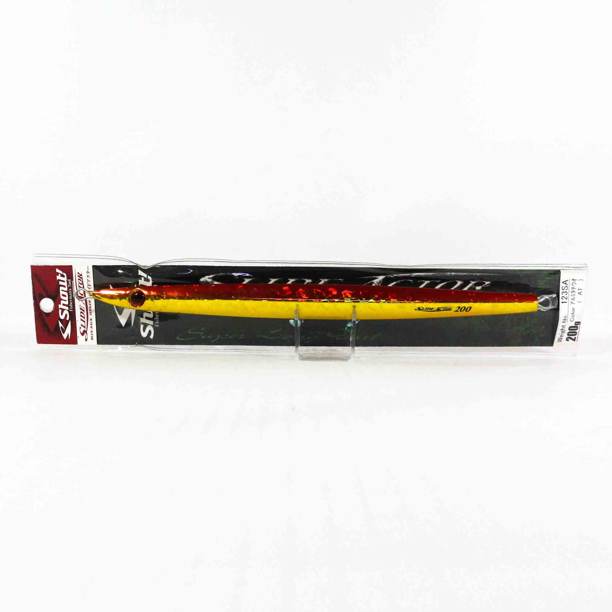 Shout 123-SA Metal Jig Slide Actor Long 200 grams RG (7424)