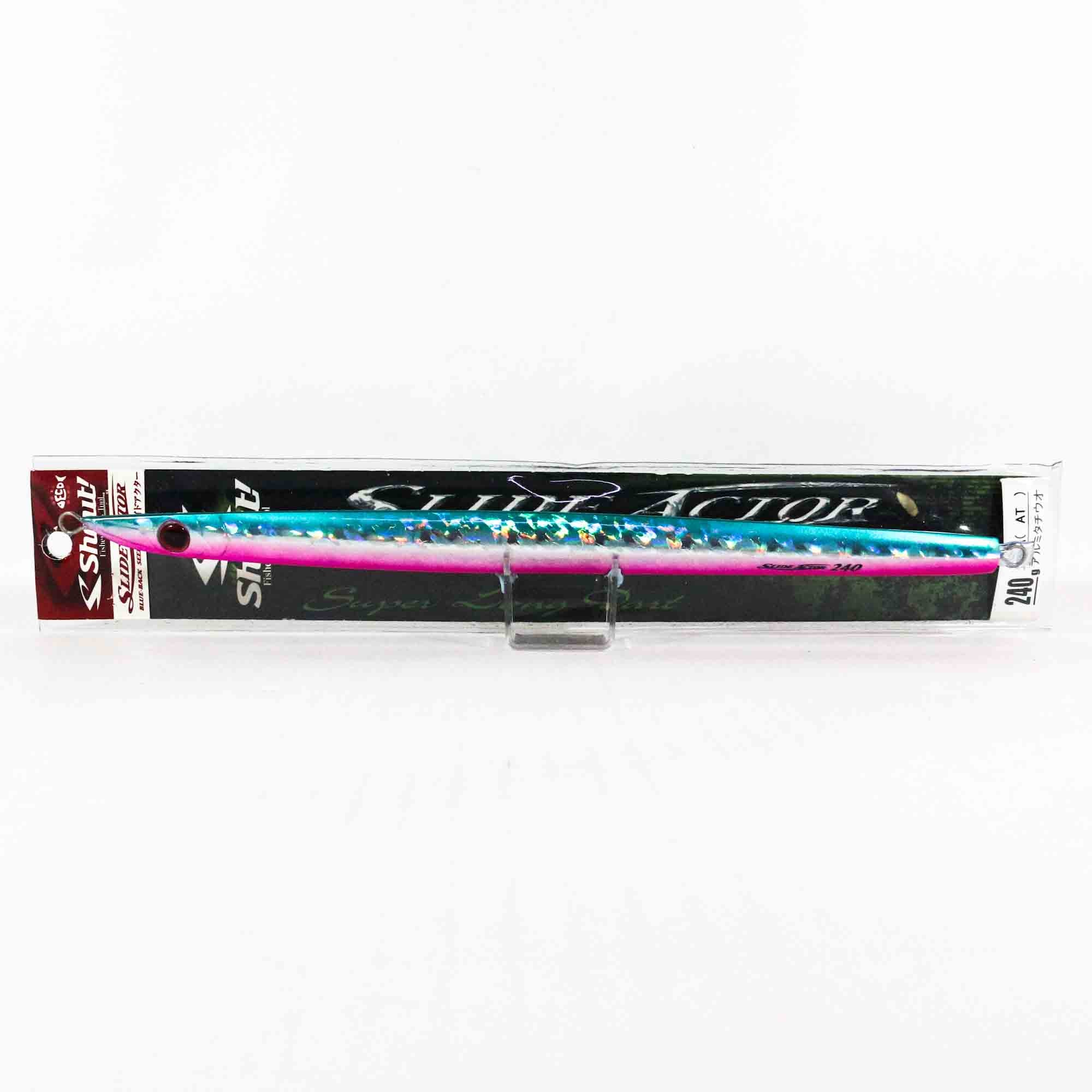Shout 124-SA Metal Jig Slide Actor Long 240 grams BP (7462)