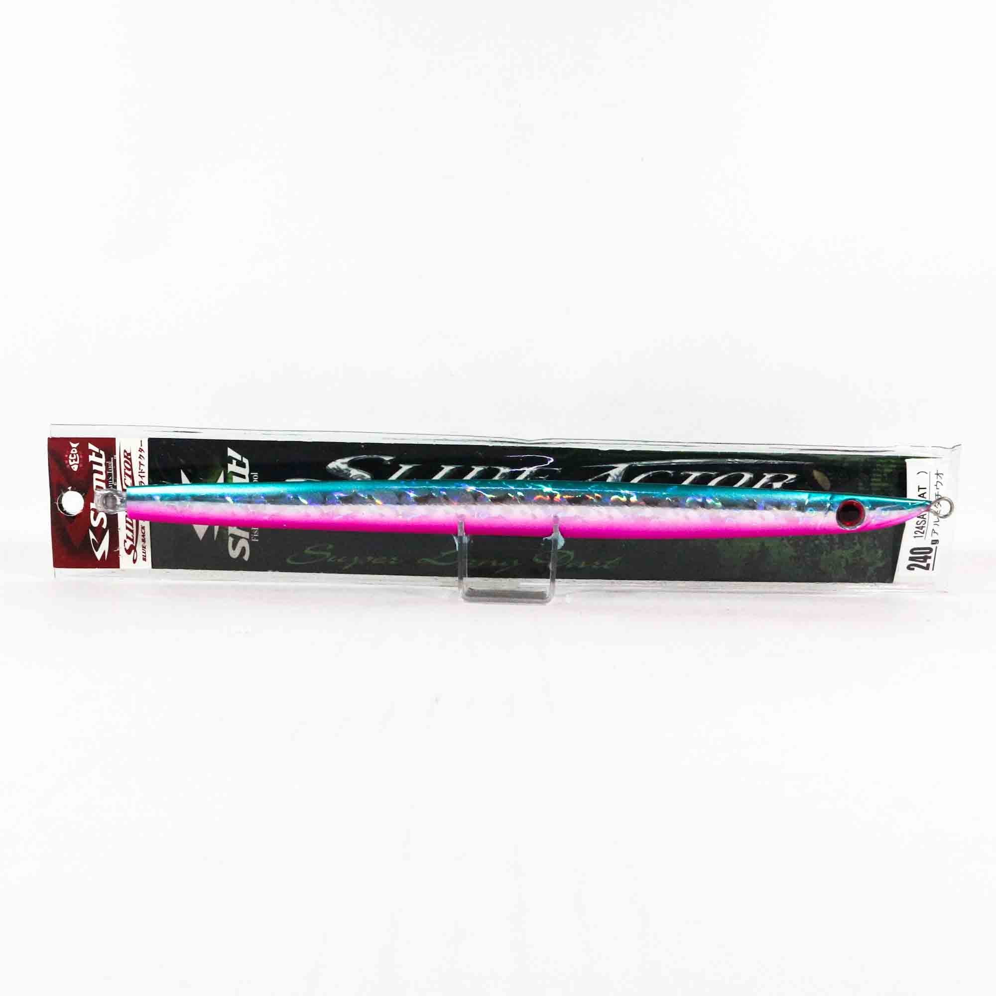 Shout 124-SA Metal Jig Slide Actor Long 240 grams BP (7462)