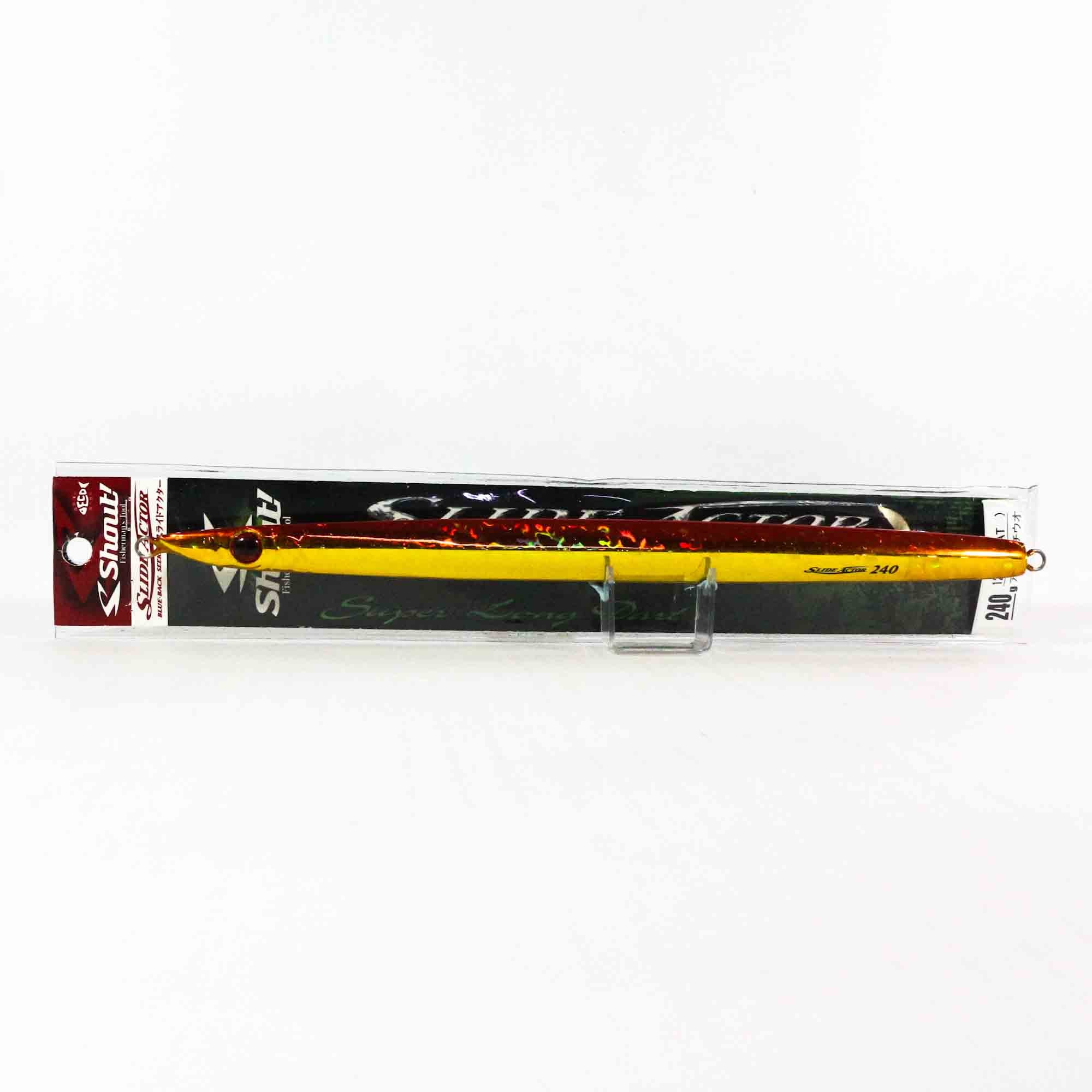 Shout 124-SA Metal Jig Slide Actor Long 240 grams RG (7486)