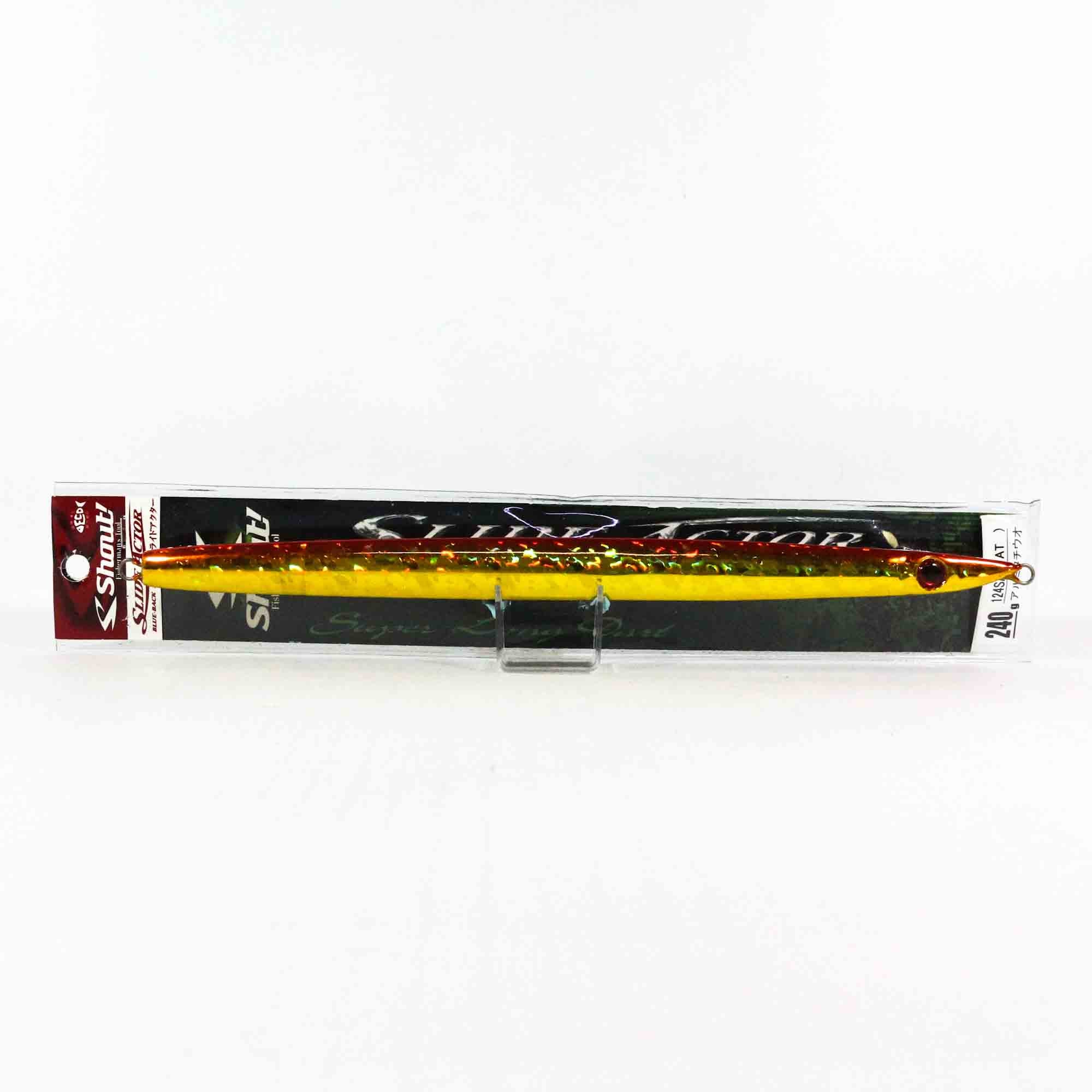 Shout 124-SA Metal Jig Slide Actor Long 240 grams RG (7486)