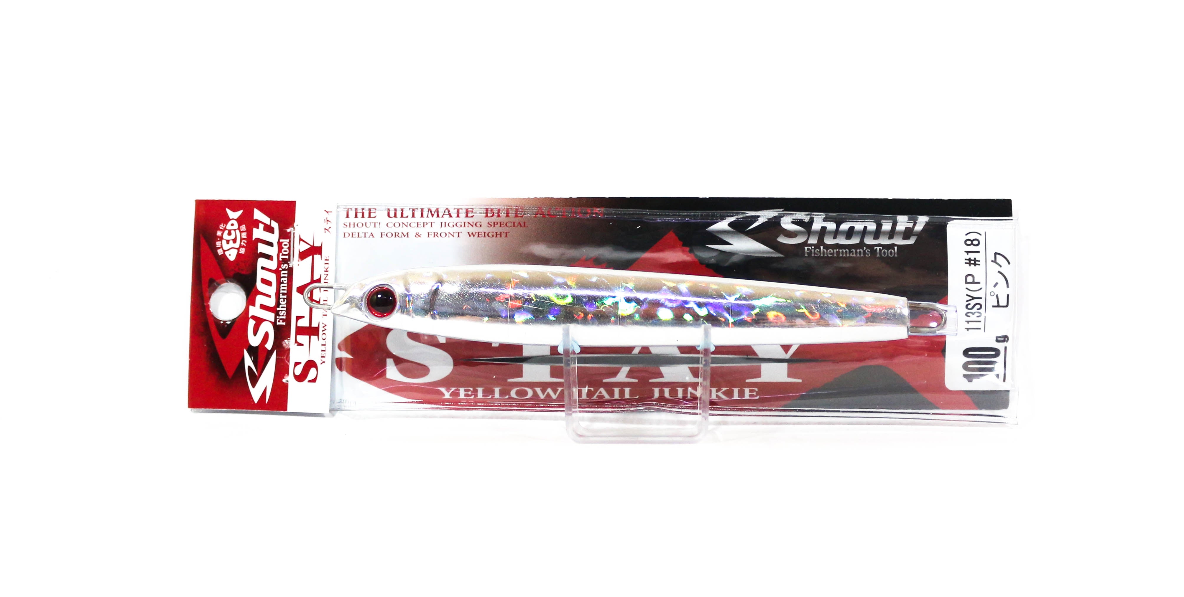 Shout 113-SY Metal Jig Stay 100 grams ZG (2571)