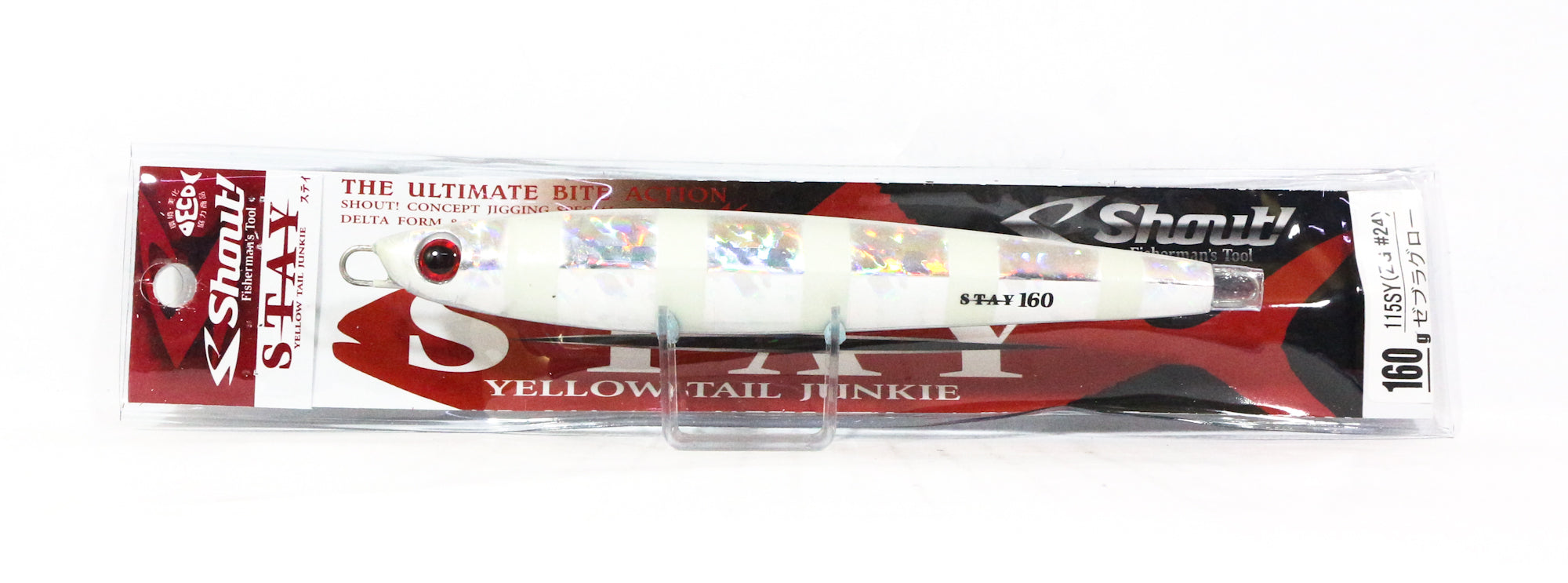Shout 115-SY Metal Jig Stay 160 grams ZG (2595)