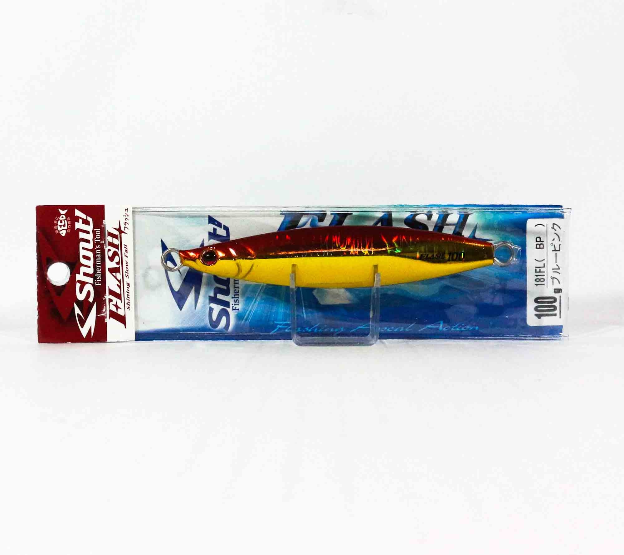 Shout 181-FL Metal Jig Flash 100 grams RG (4193) DC