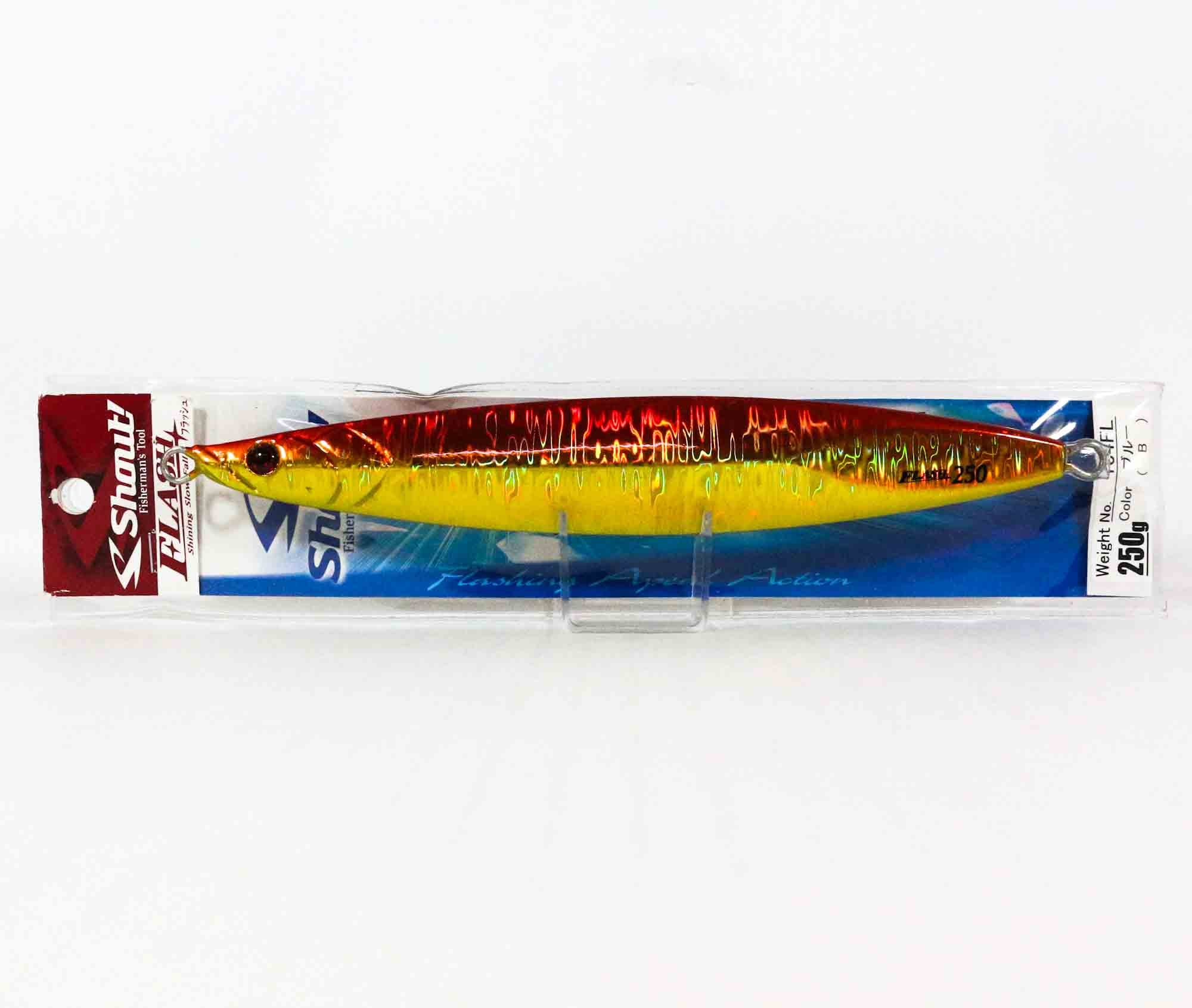 Shout 184-FL Metal Jig Flash 250 grams RG (4438) DC