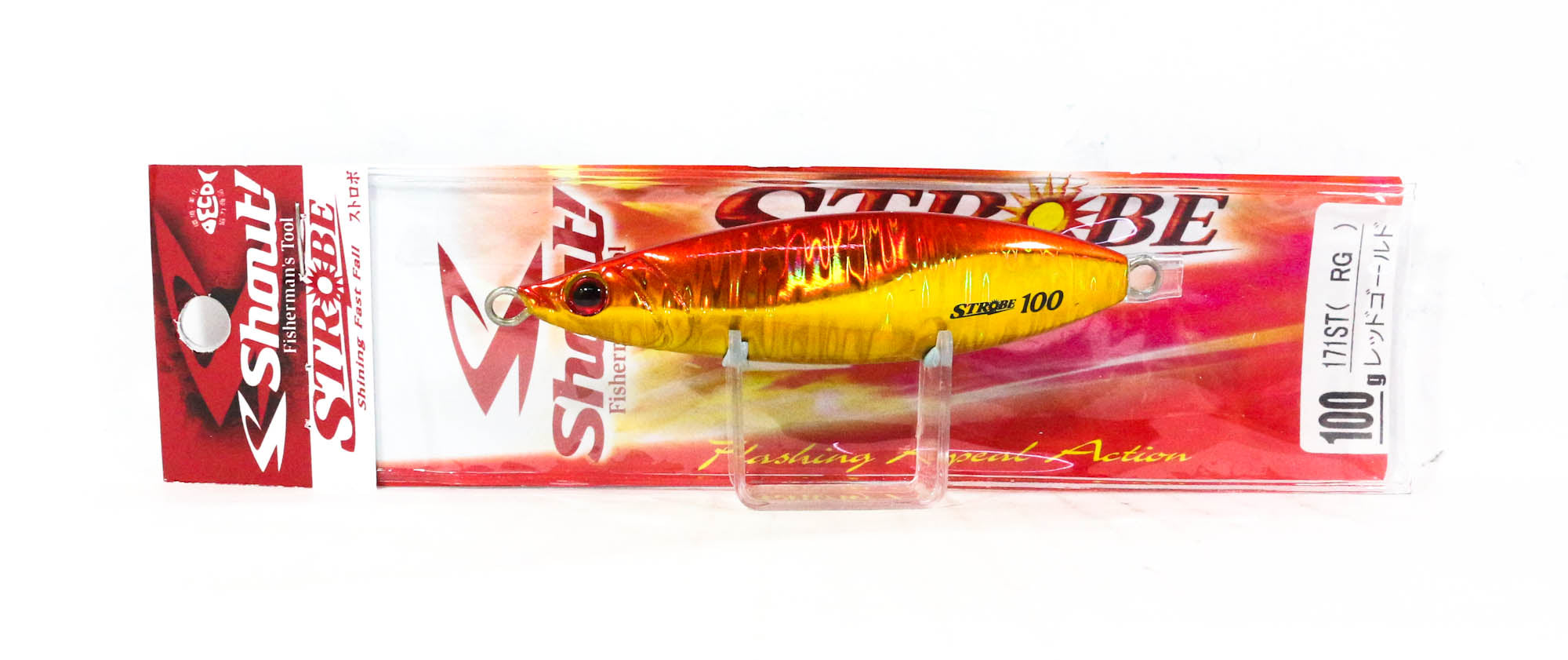 Shout 171-ST Metal Jig Strobe 100 grams RG (4513) DC