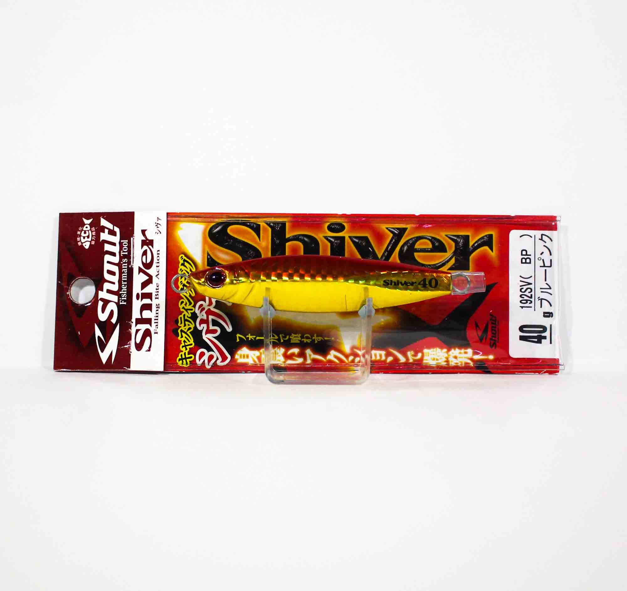 Shout 192-SV Metal Jig Shiver 40 grams RG (2617) DC