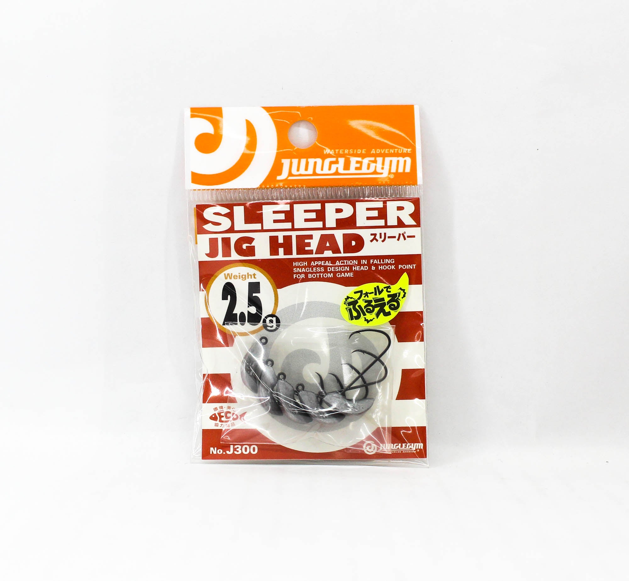 Sale Jungle Gym J300 Jig Head Sleeper 2.5 grams Hook Size 5 (0612)