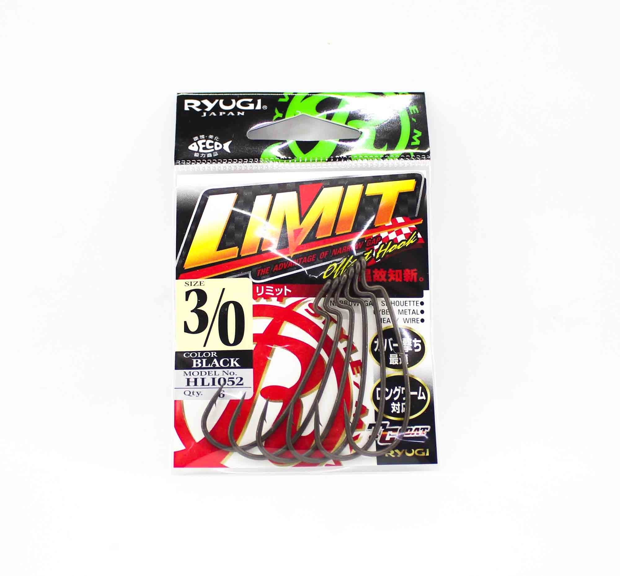Ryugi HLI052 Limit Offset Worm Narrow Gap Size 3/0 (4146)
