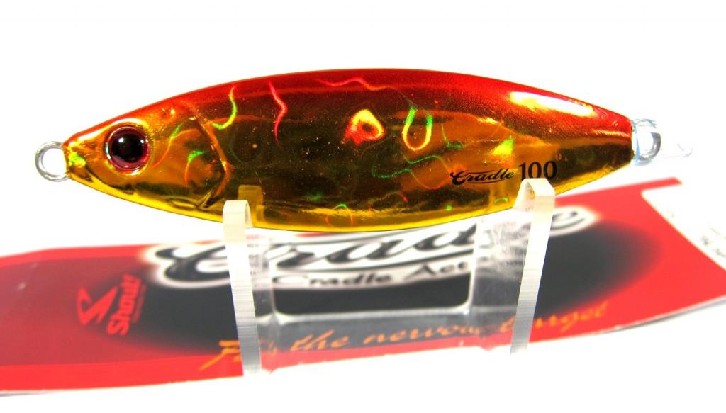 Shout 185-CD Metal Jig Cradle Slow Fall 80 grams RG (5136)