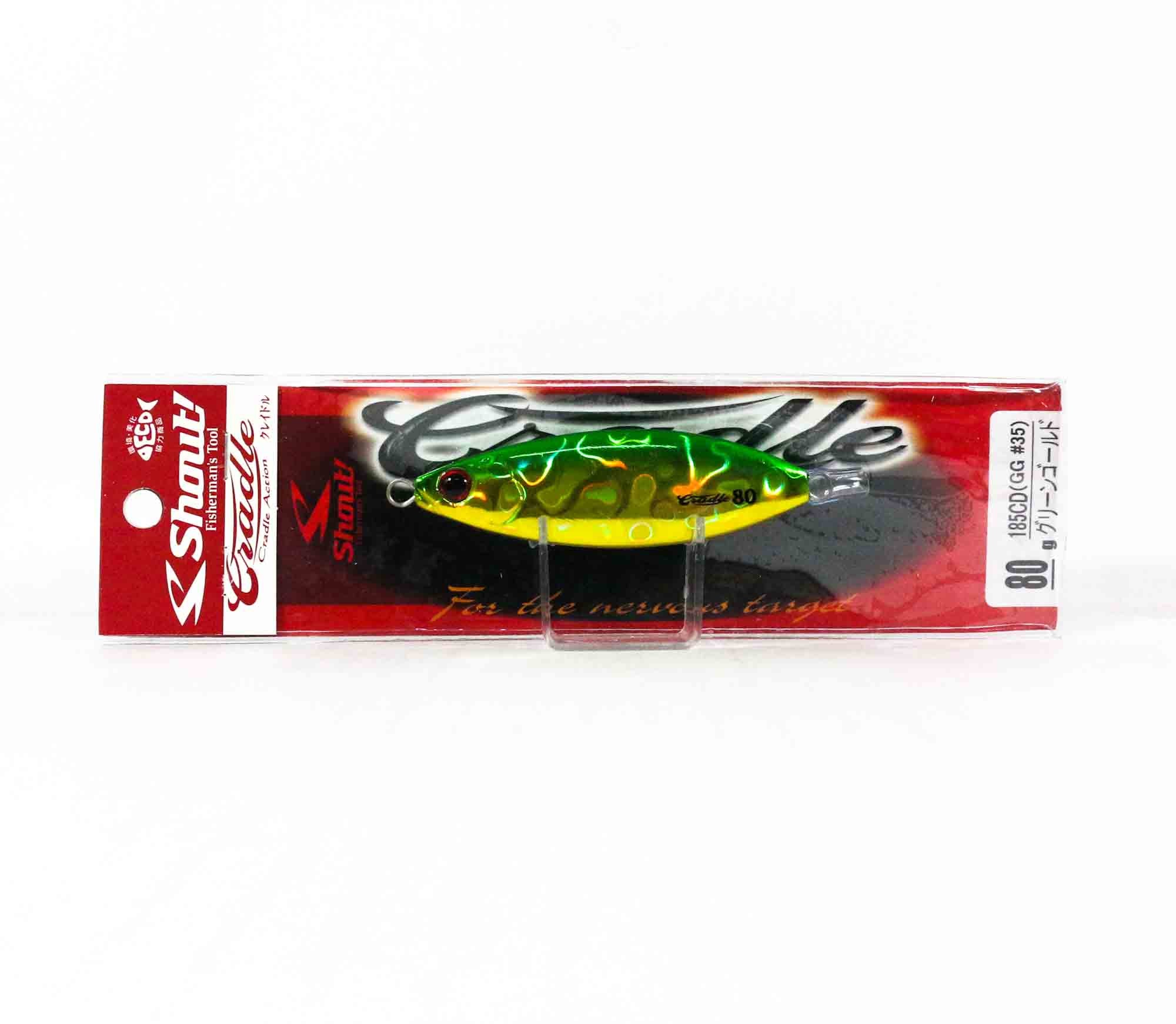 Shout 185-CD Metal Jig Cradle Slow Fall 80 grams GG (5143)
