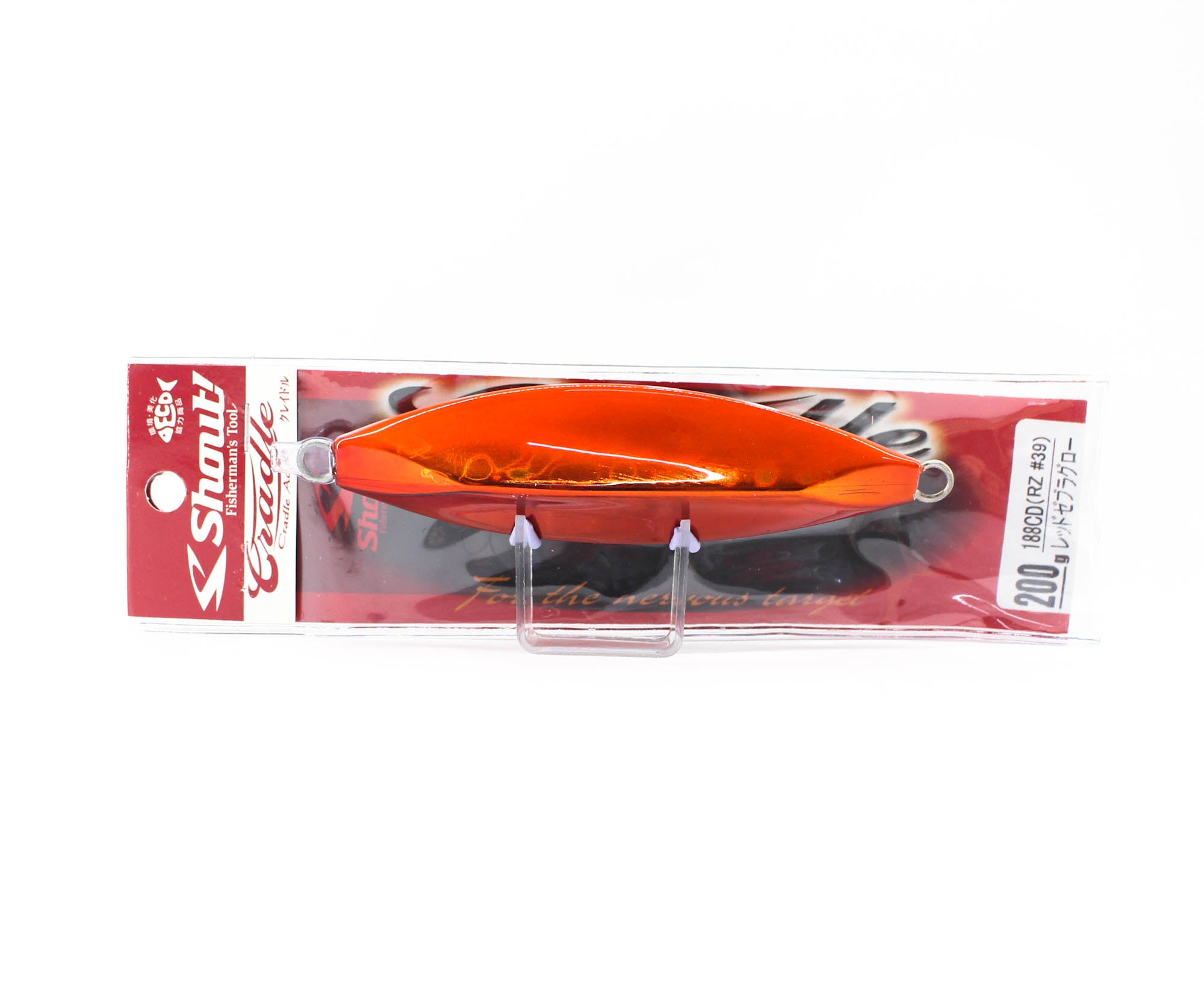 Shout 188-CD Metal Jig Cradle Slow Fall 200 grams RZ (5471)