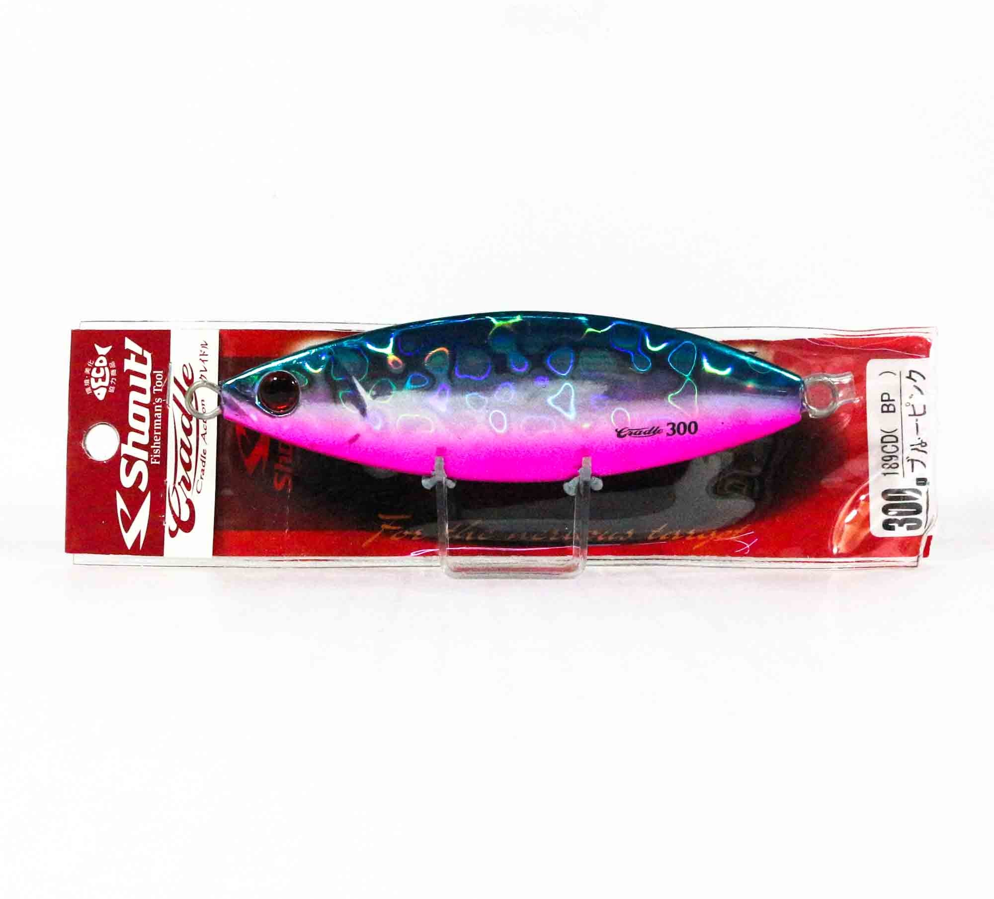Shout 189-CD Metal Jig Cradle Slow Fall 300 grams BP (5525)
