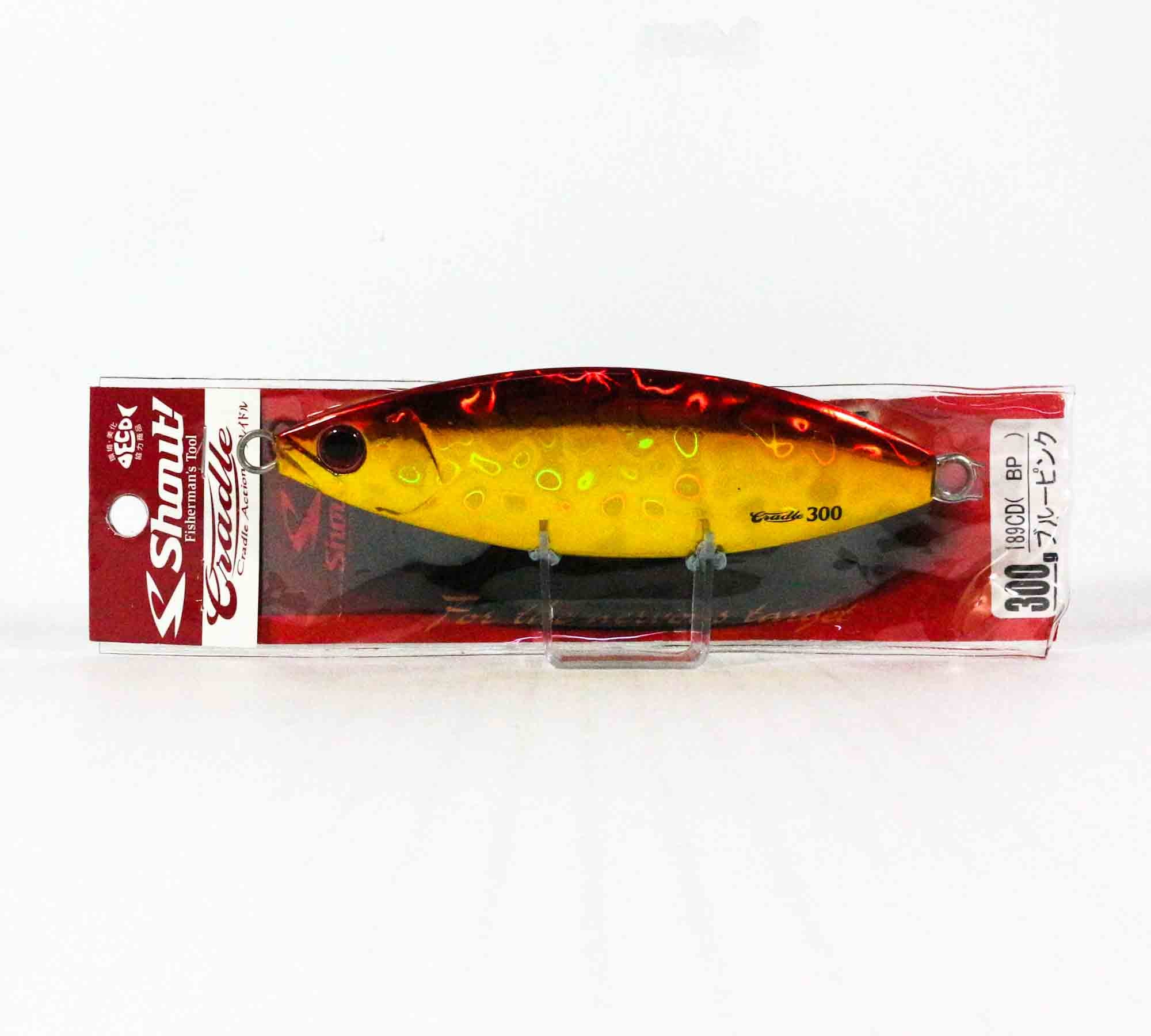 Shout 189-CD Metal Jig Cradle Slow Fall 300 grams RG (5532)