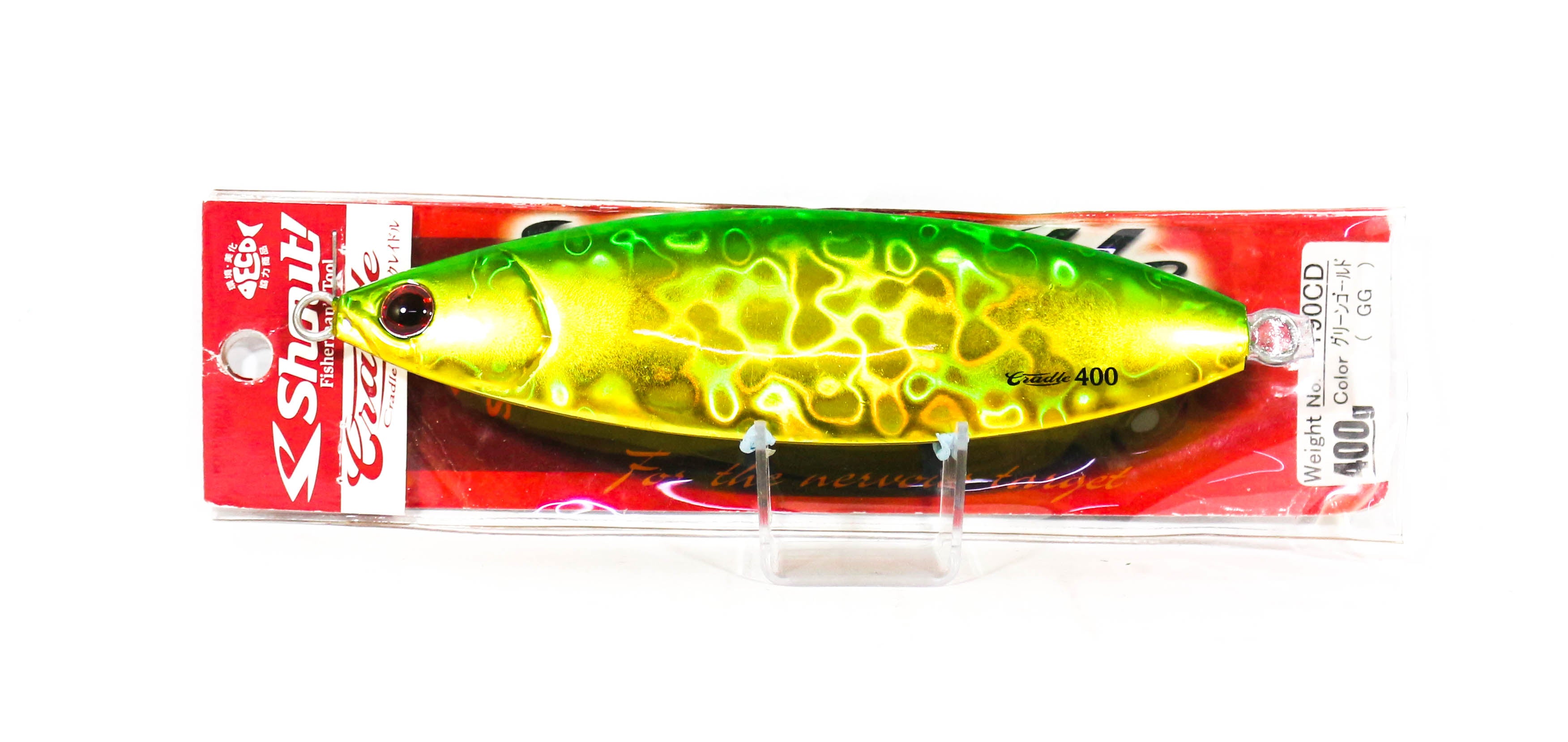 Shout 190-CD Metal Jig Cradle Slow Fall 400 grams GG (5648)