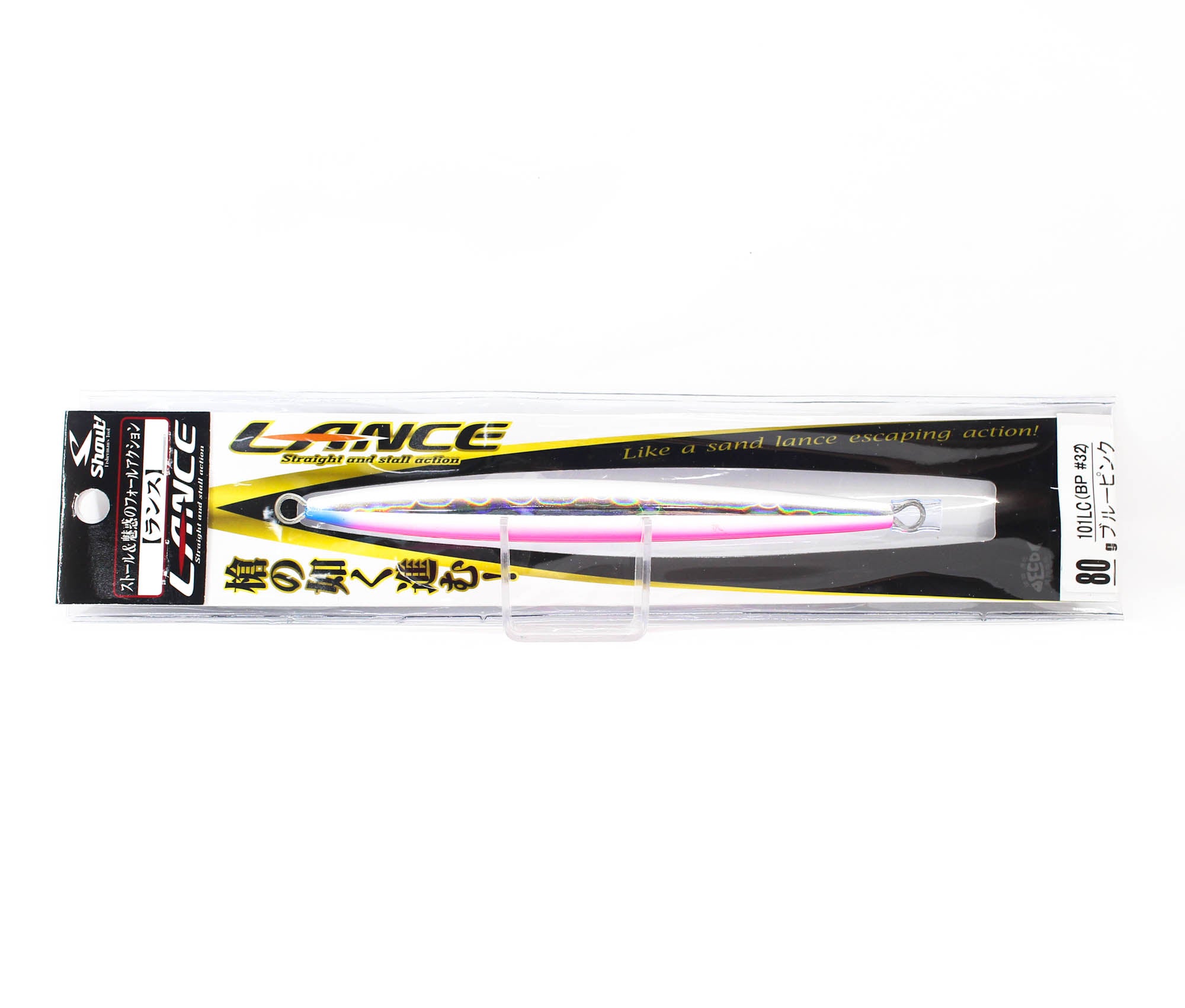 Shout 101-LC Metal Jig Lance Slow Fall Long 80 grams P (7710)