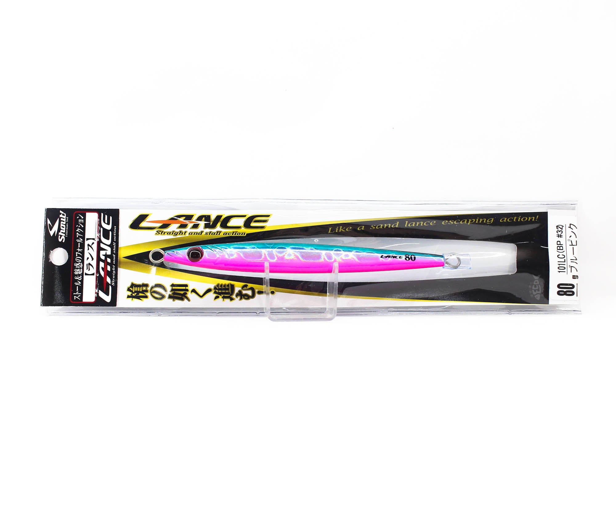 Shout 101-LC Metal Jig Lance Slow Fall Long 80 grams BP (7727)