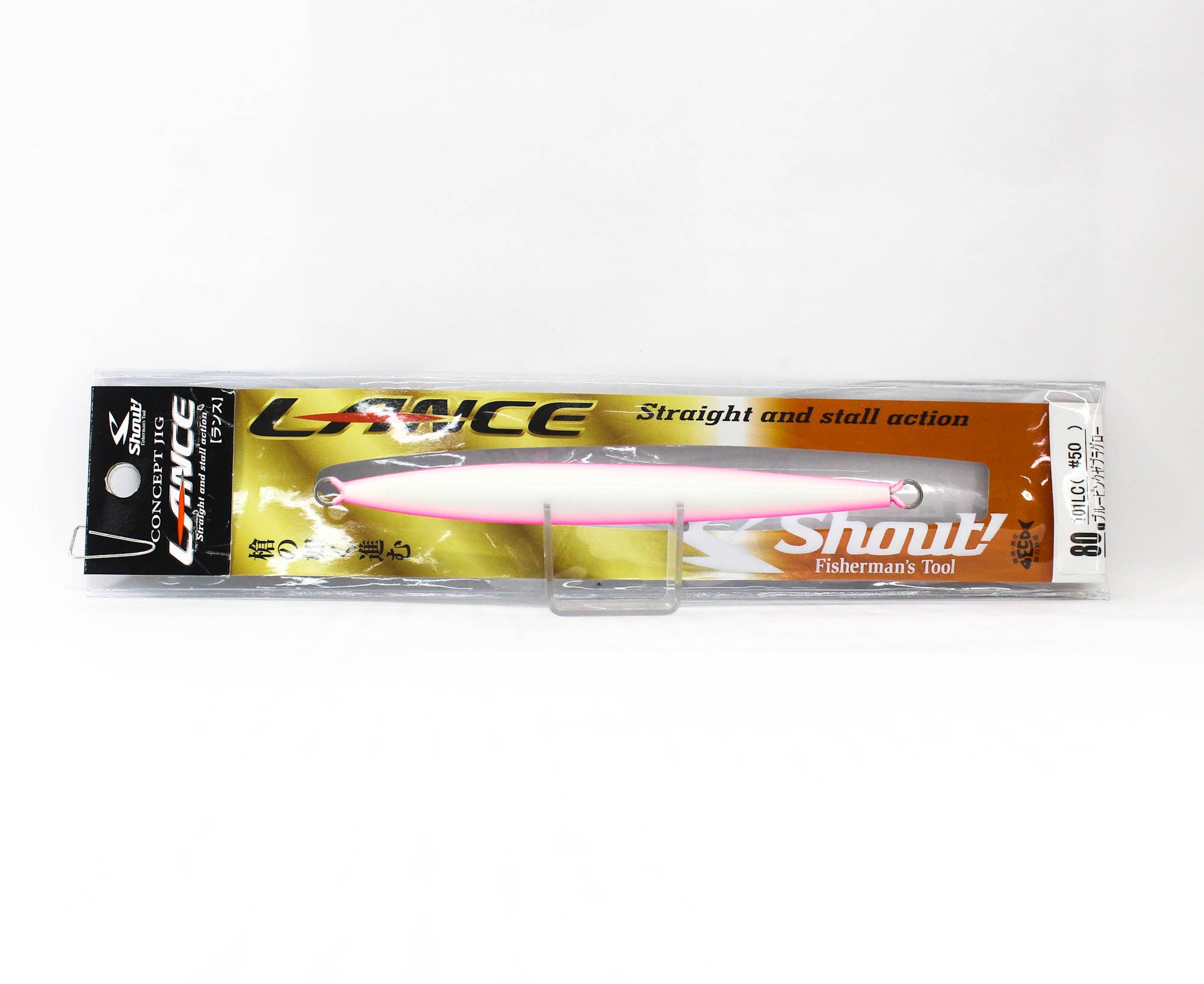 Shout 101-LC Metal Jig Lance Slow Fall Long 80 grams 50 (7819)