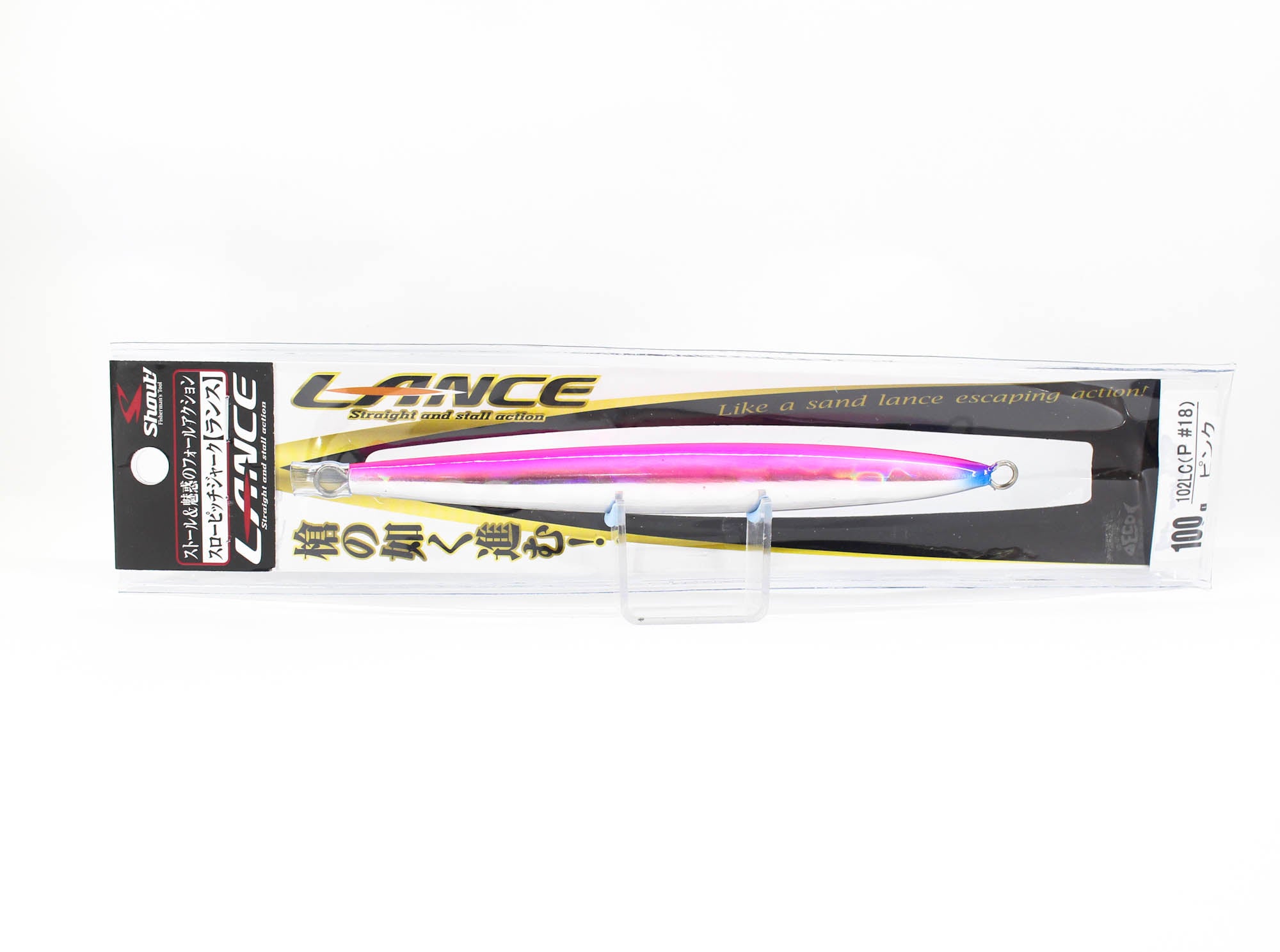 Shout 102-LC Metal Jig Lance Slow Fall Long 100 grams P (7833)