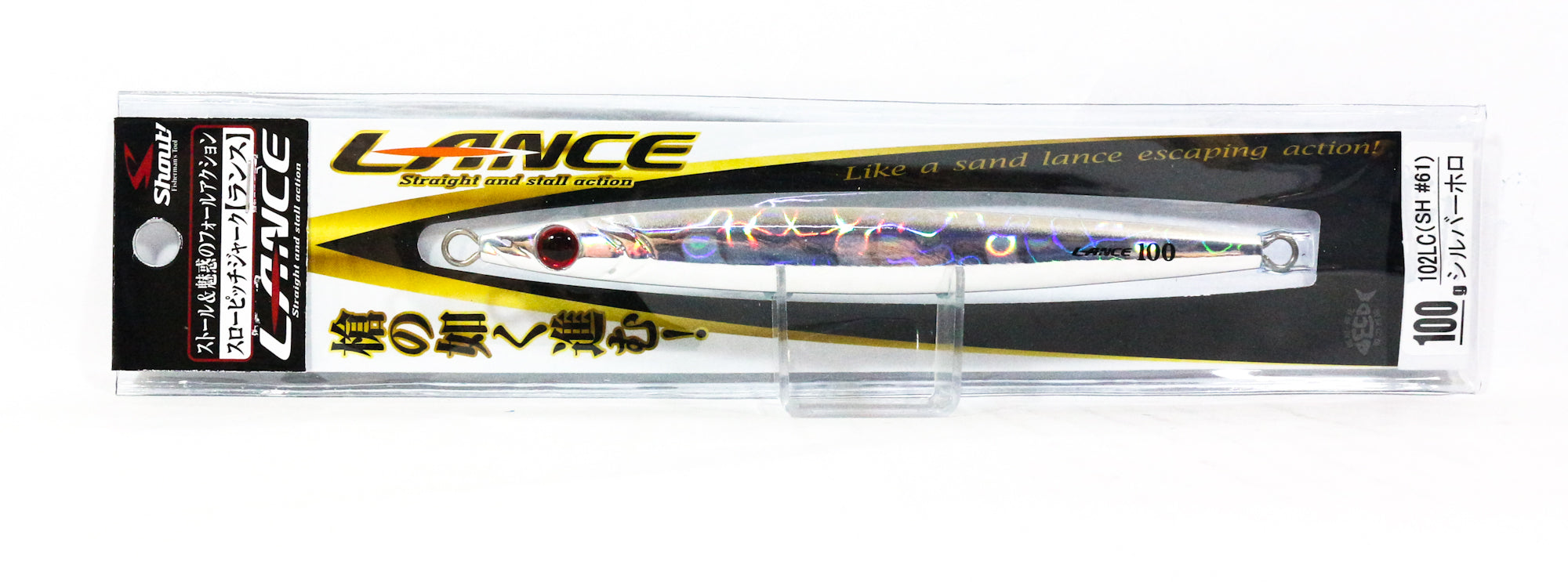 Shout 102-LC Metal Jig Lance Slow Fall Long 100 grams SH (7864)