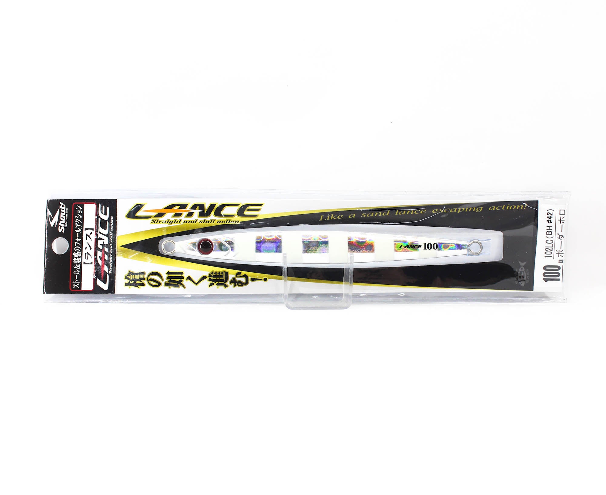 Shout 102-LC Metal Jig Lance Slow Fall Long 100 grams ZG (7901)