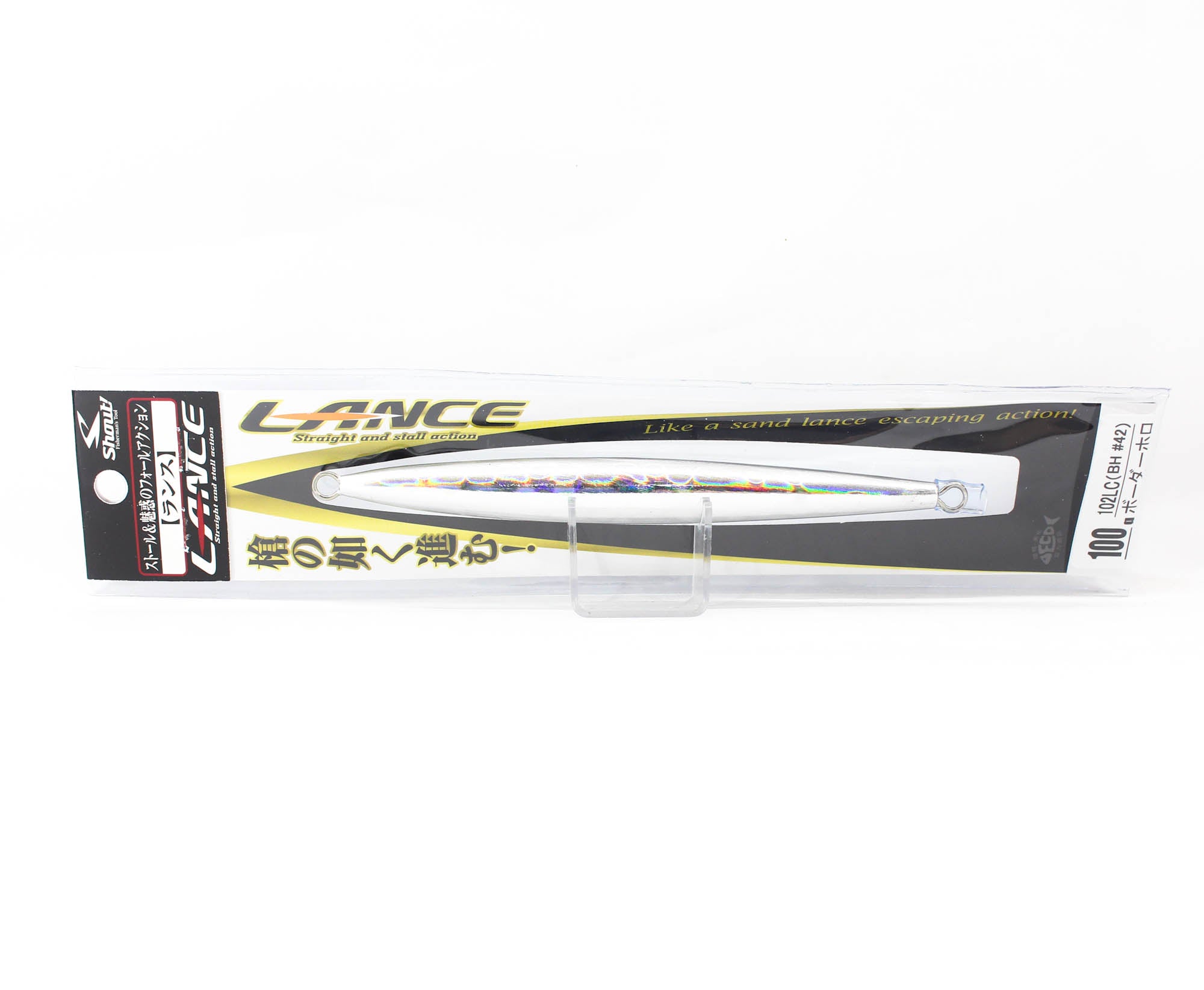 Shout 102-LC Metal Jig Lance Slow Fall Long 100 grams ZG (7901)