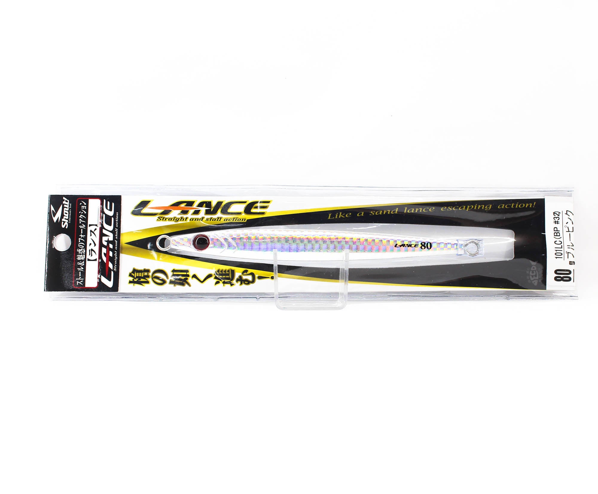 Shout 101-LC Metal Jig Lance Slow Fall Long 80 grams TH (6620)