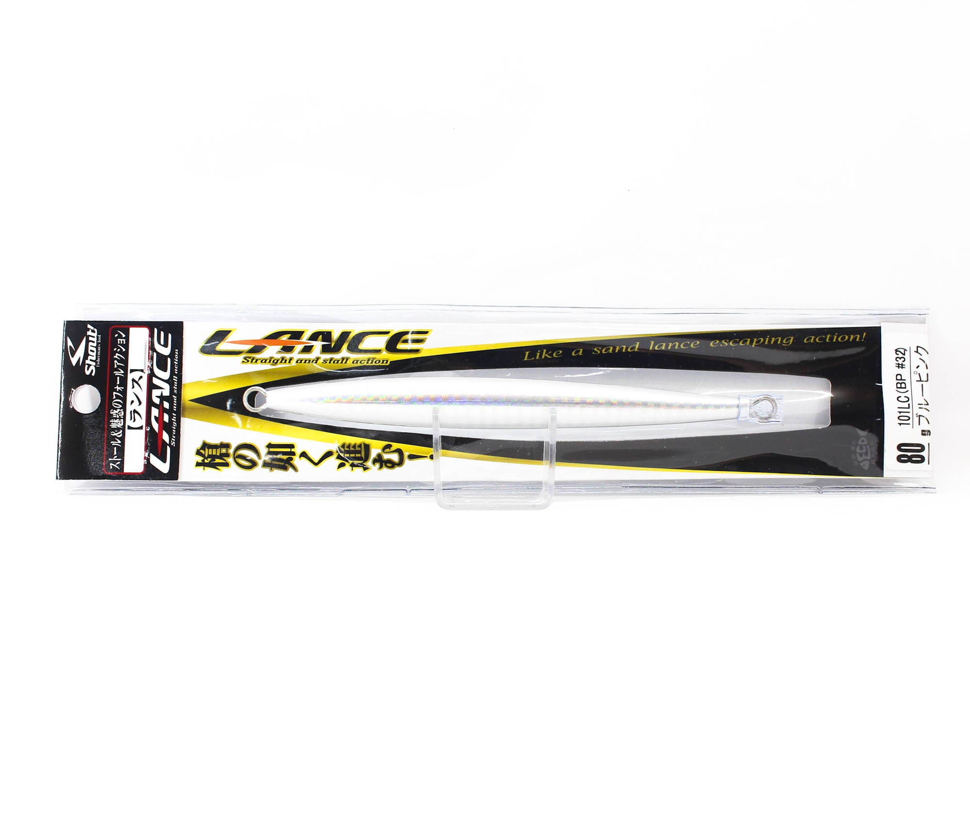 Shout 101-LC Metal Jig Lance Slow Fall Long 80 grams TH (6620)