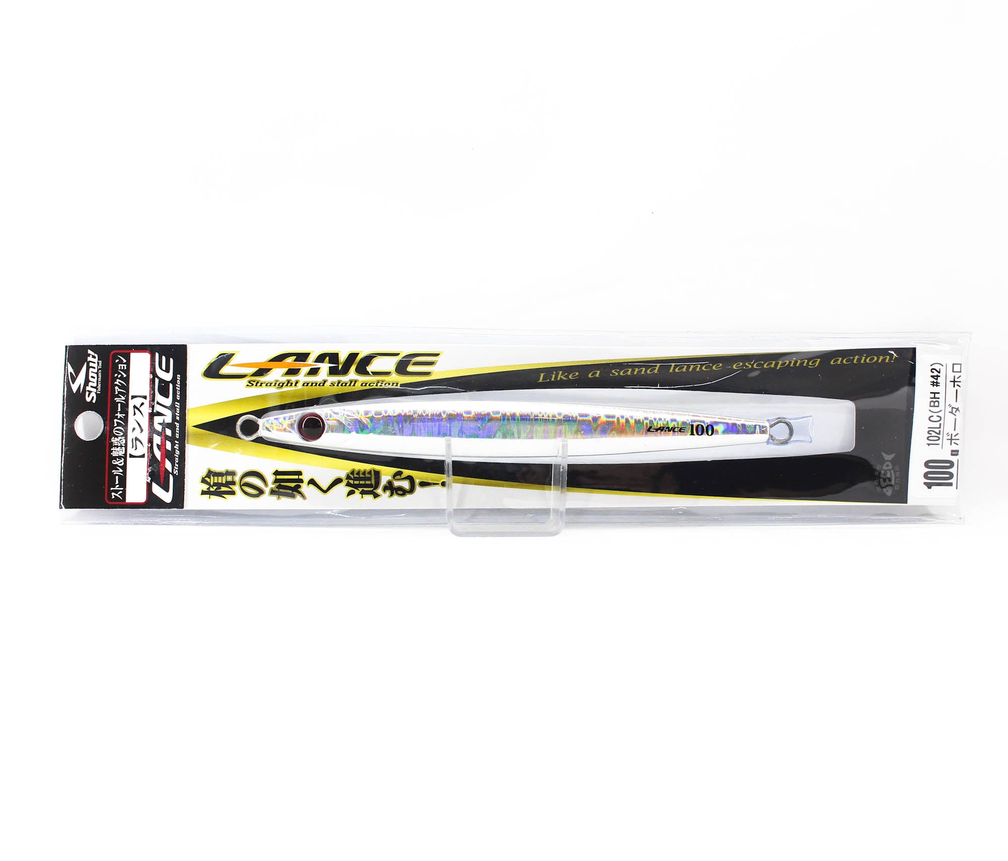 Shout 102-LC Metal Jig Lance Slow Fall Long 100 grams BH (6651)