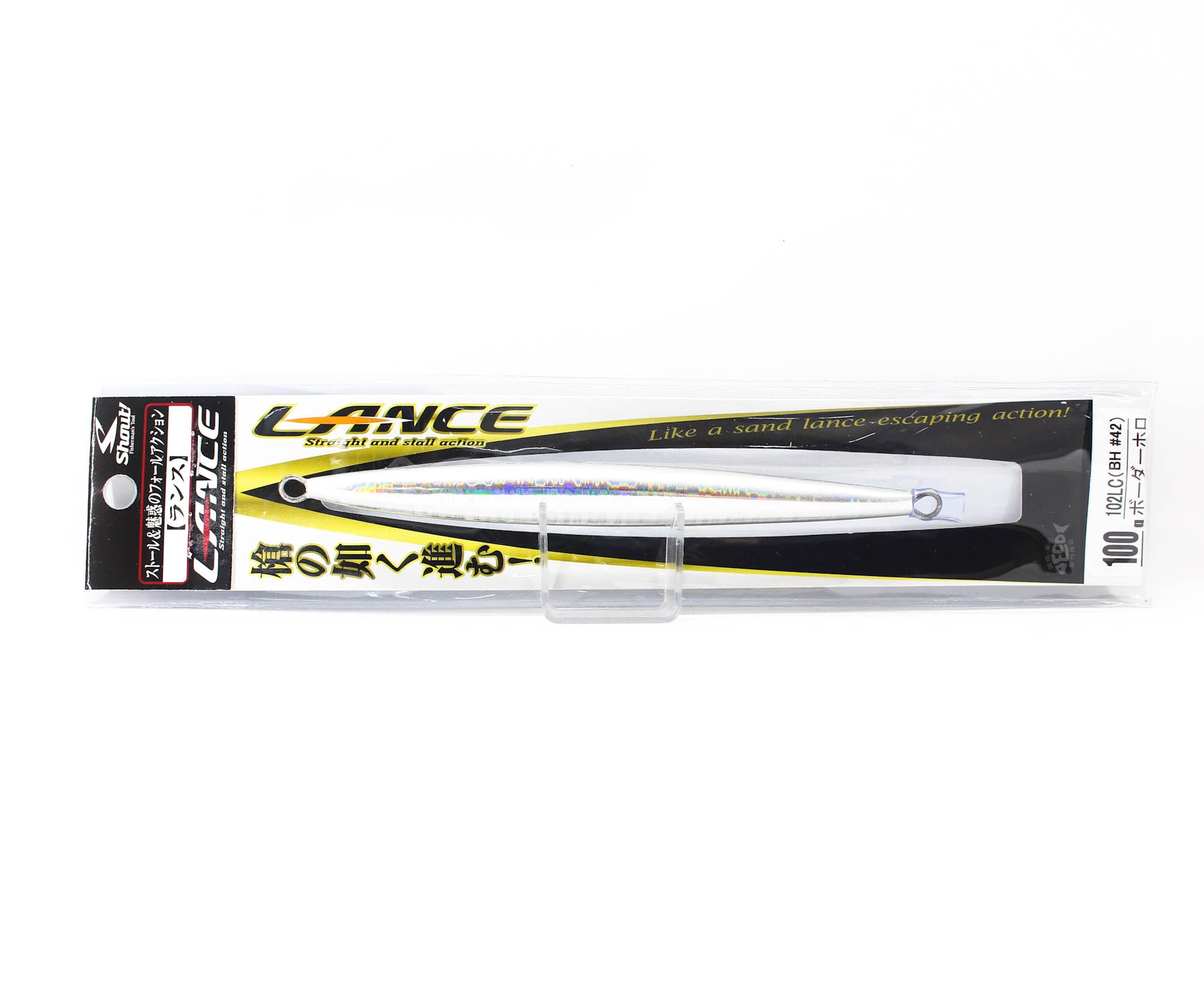 Shout 102-LC Metal Jig Lance Slow Fall Long 100 grams BH (6651)