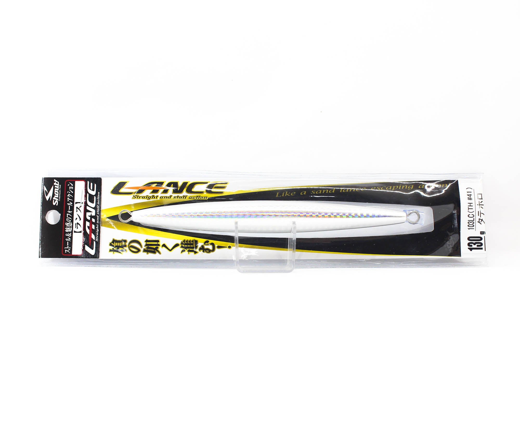 Shout 103-LC Metal Jig Lance Slow Fall Long 130 grams TH (6705)